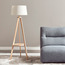 Midon Wooden Tripod Floor Lamp - 152 cm-household-lighting-floorlamps-image-1
