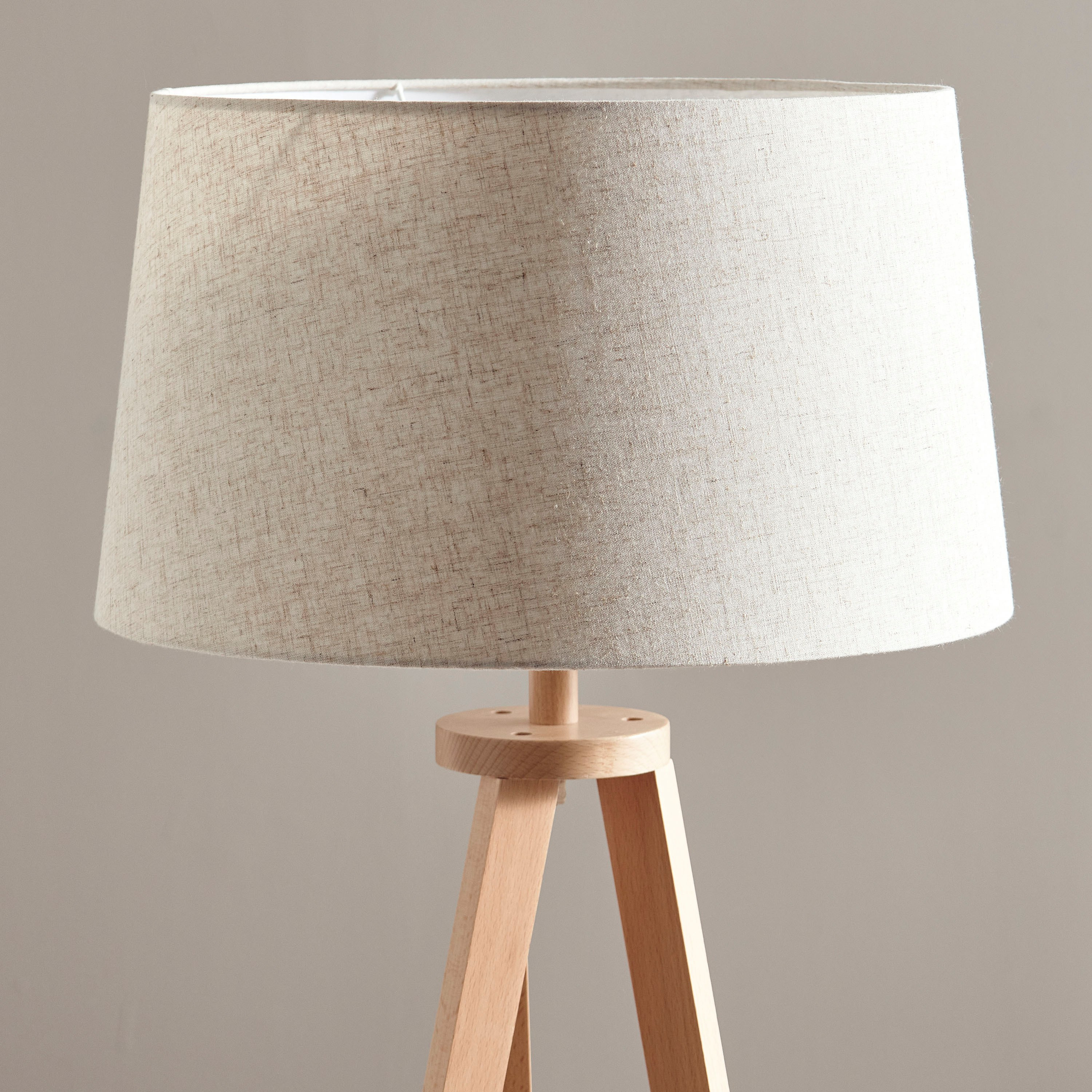 Tall wooden online table lamp