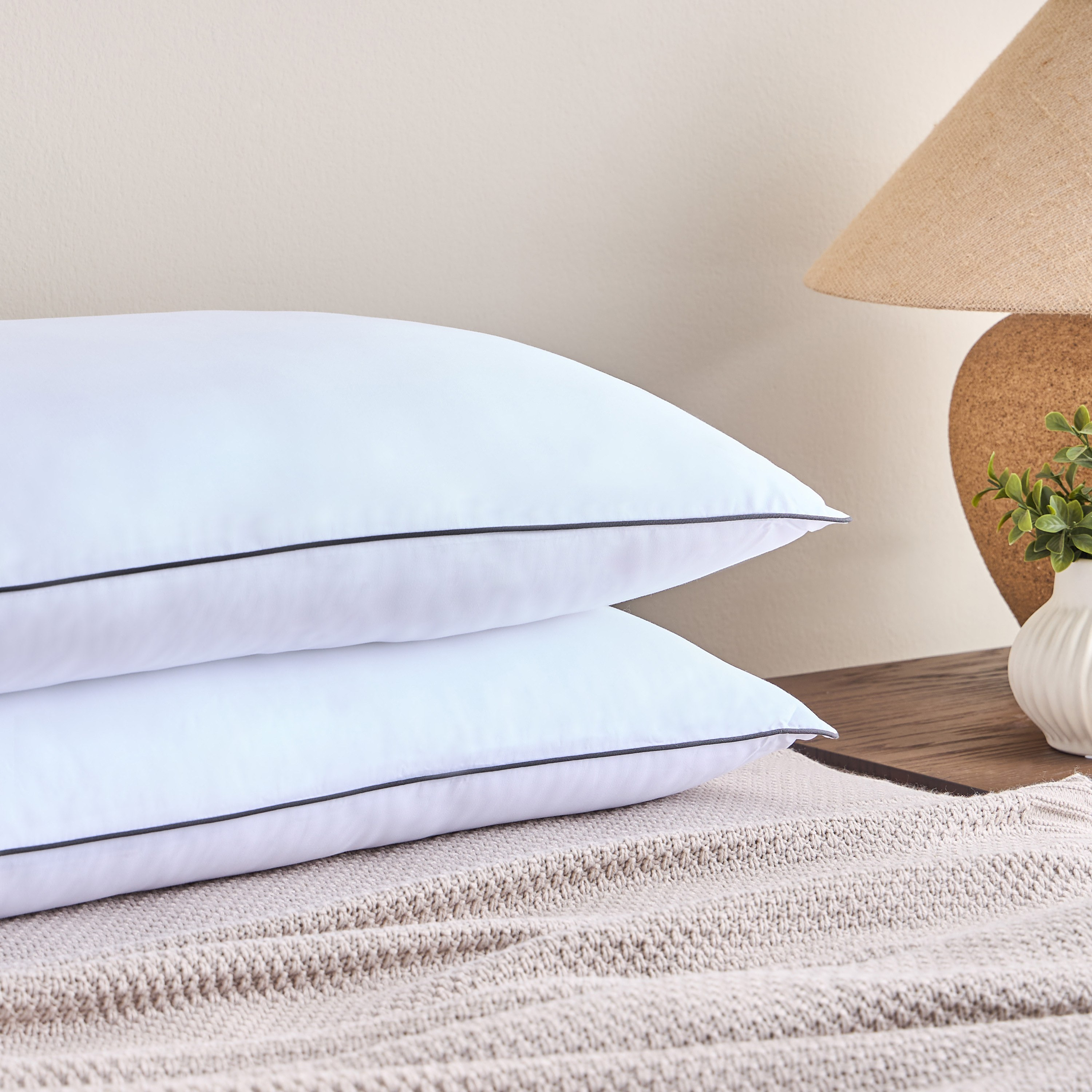 Harmony Down Alternative 1-Piece Pillow - 50x75 cm-household-bedding-pillows-image-3