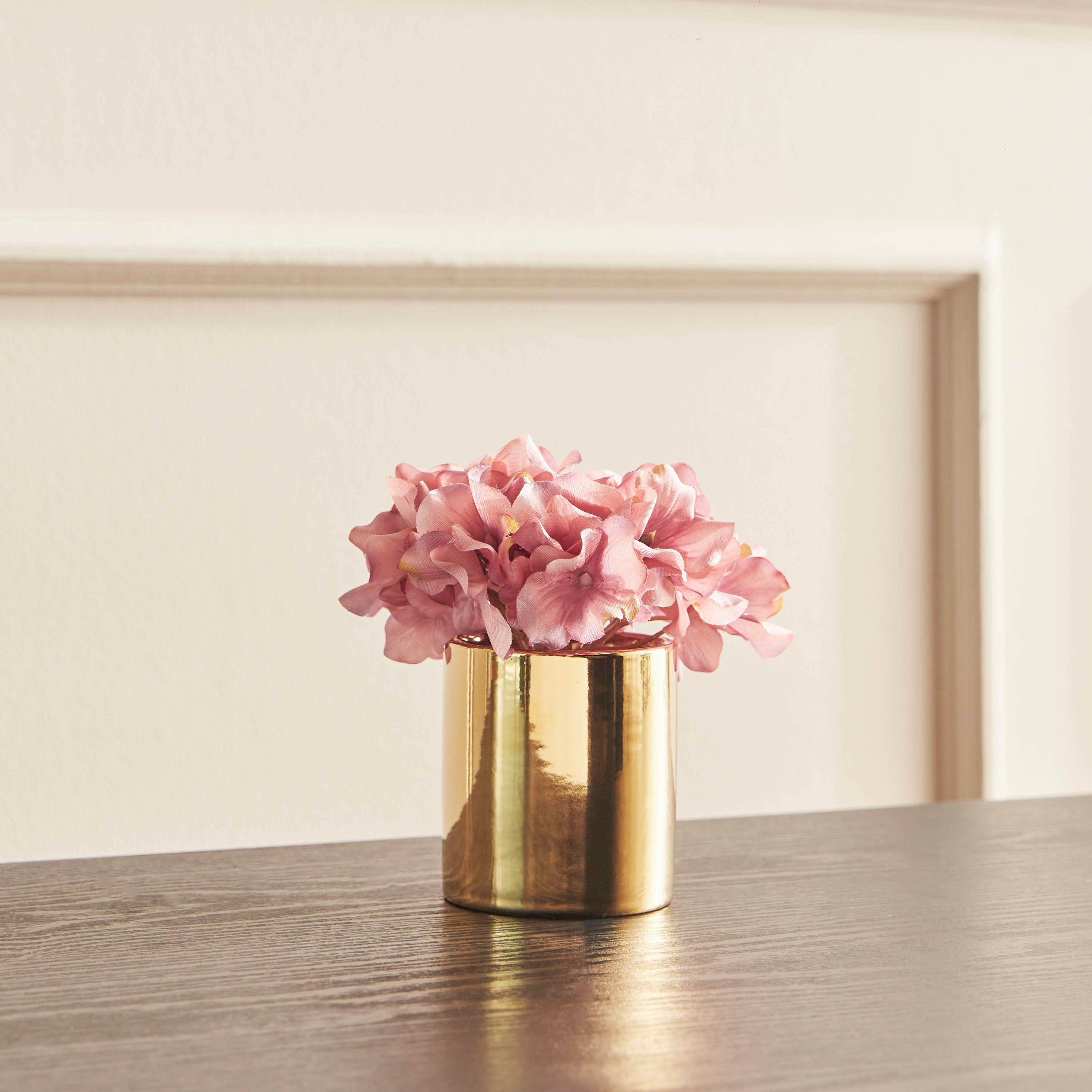 Suzie Hydrangea Flower with Pot - 13 cm-household-gardenandoutdoor-artificialflowersandplants-flowers-image-1