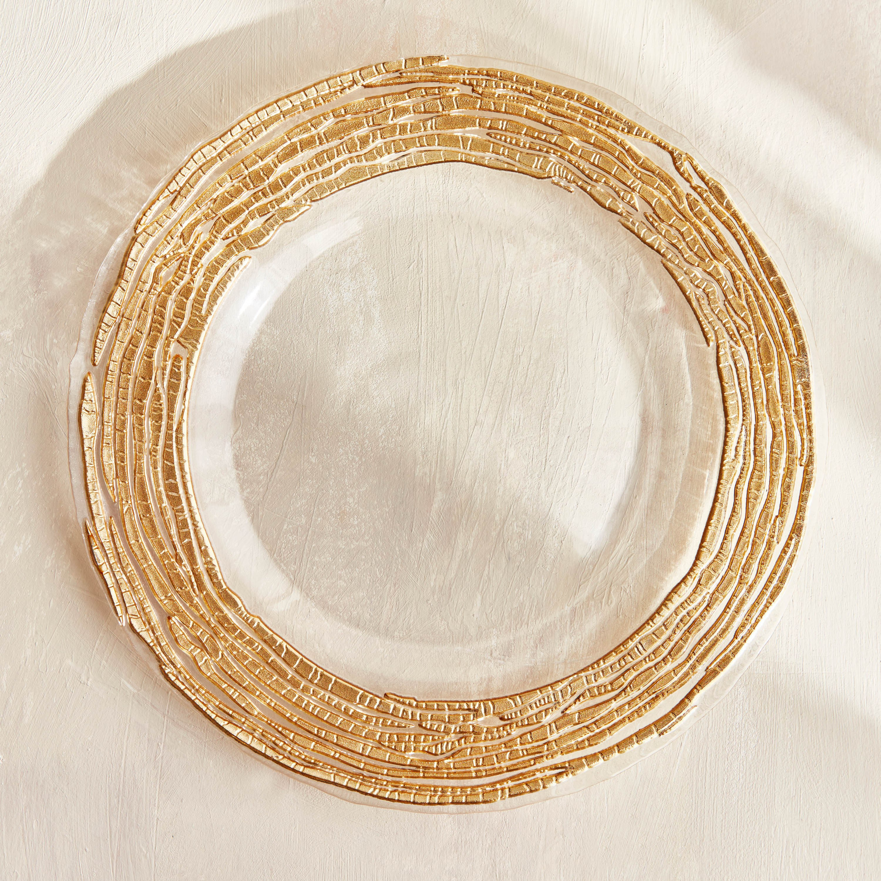 Emily Glass Charger Plate - 33 cm-household-dining-dinnerware-plates-image-1