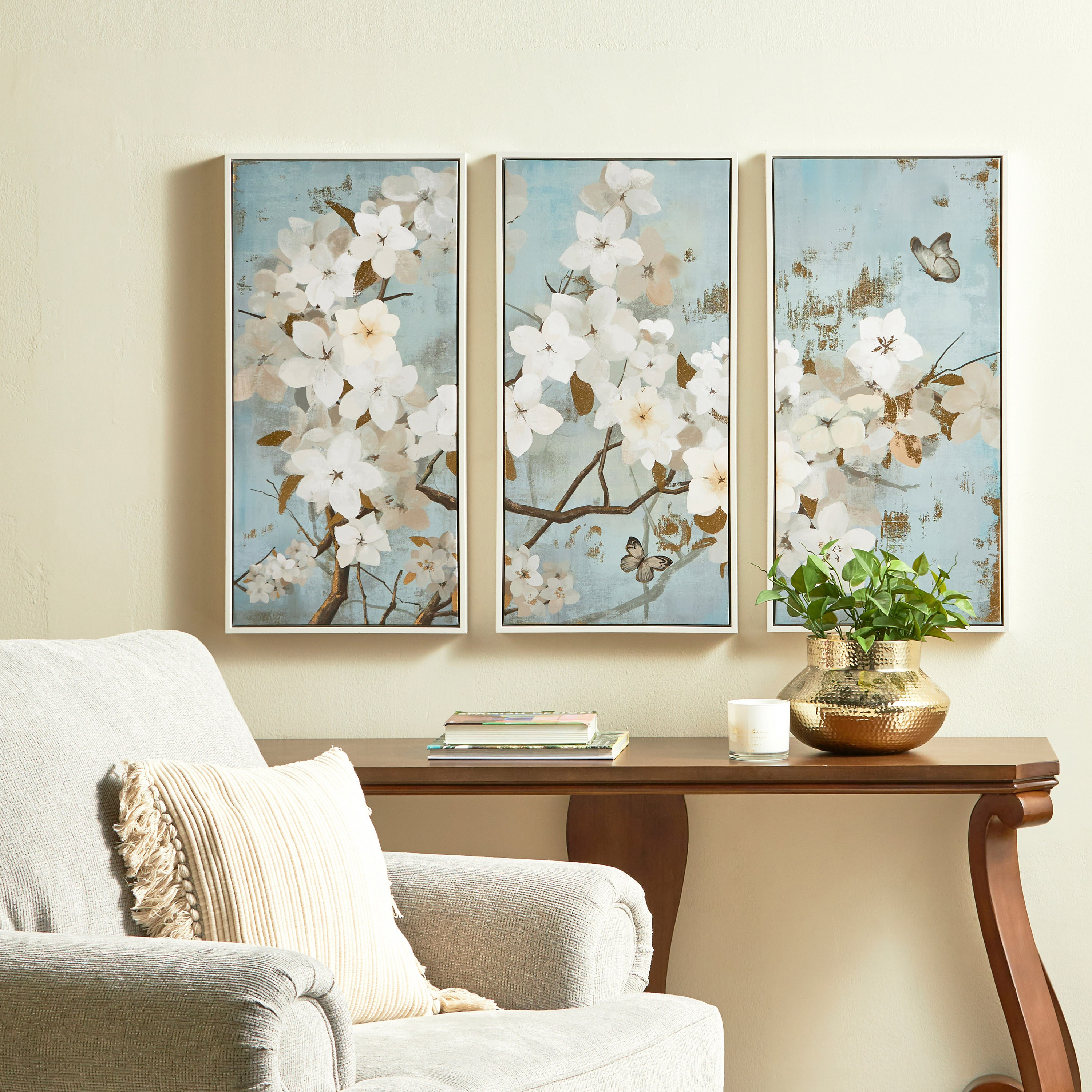زينة حائط كانفاس مؤطرة 3 قطع - 80x40 سم-household-walldecorandmirrors-wallart-image-4