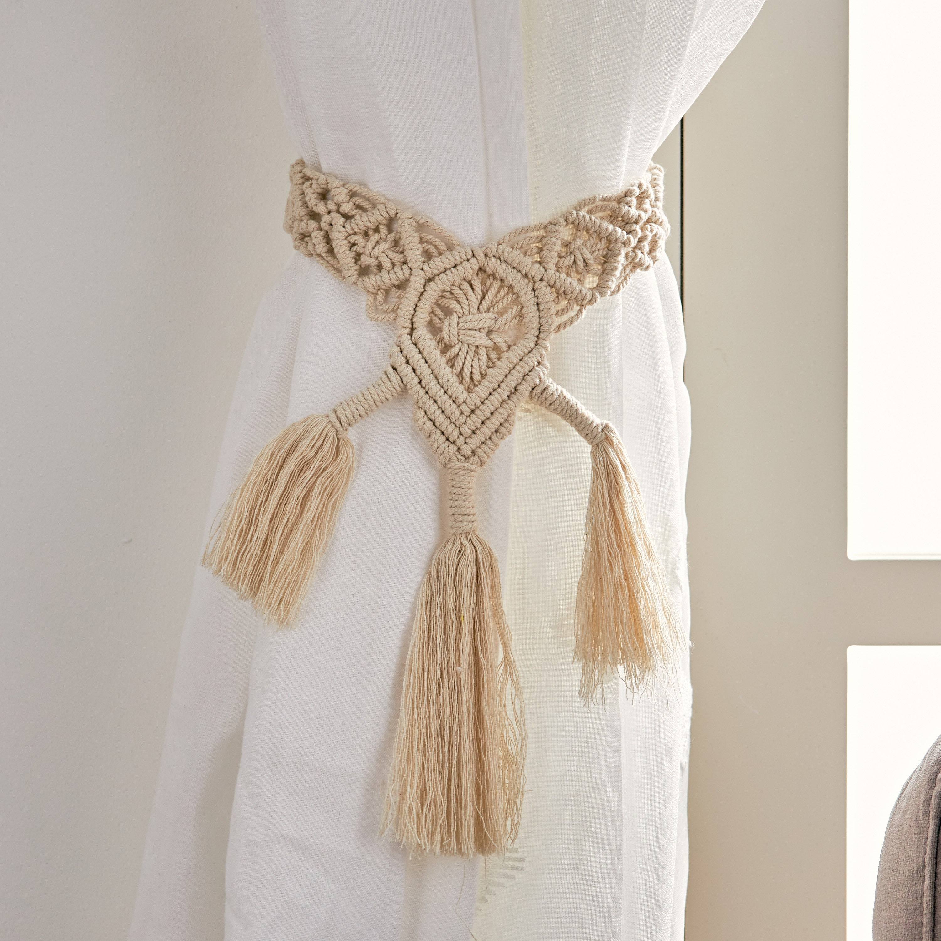 Boone Curtain Tieback - 40 cm-household-windows-curtainrodsandaccessories-windowaccessories-image-1