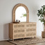 Anasa 6-Drawer Dresser with Mirror-furniture-bedroom-dressersandmirrors-image-1