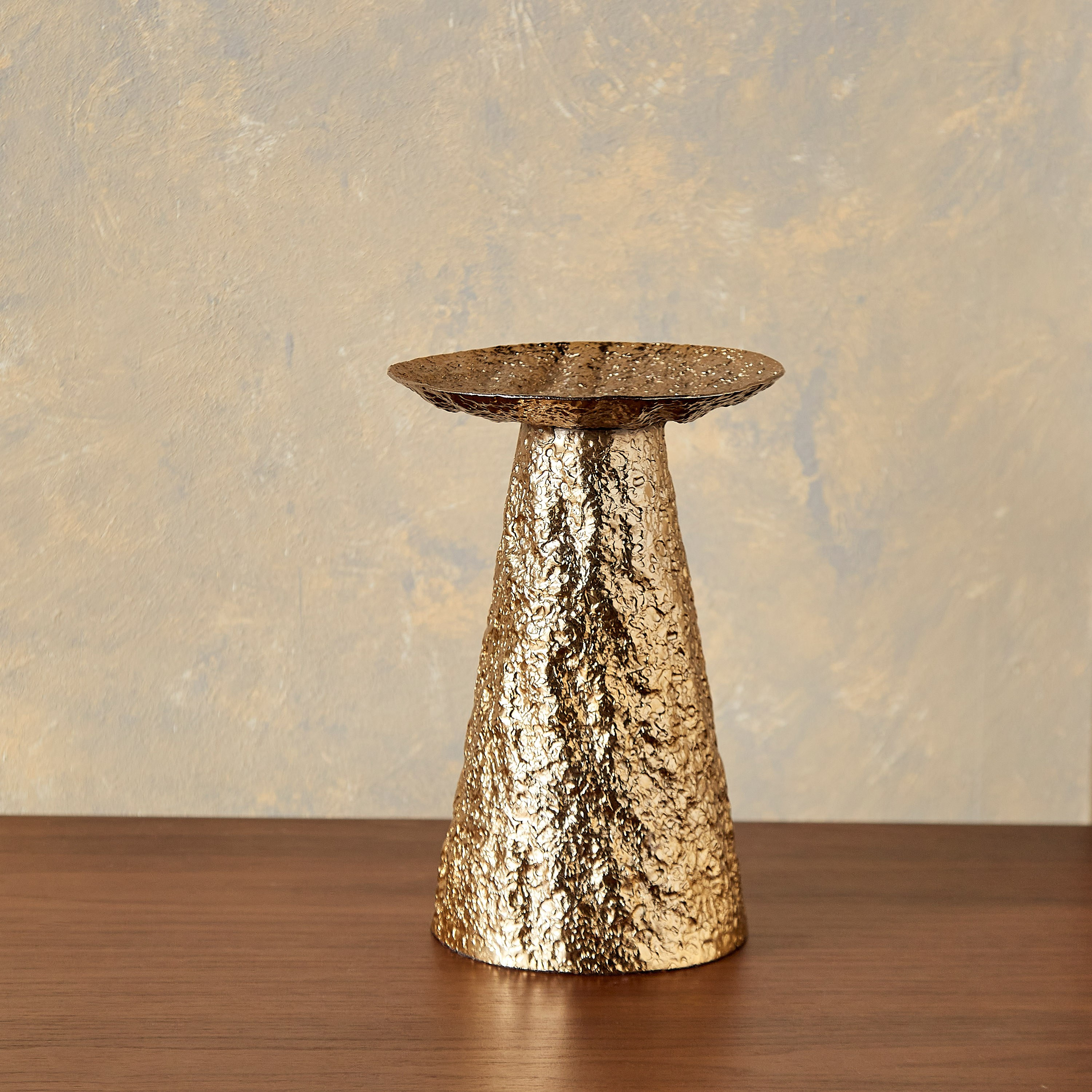 Modern Nomad Round Pillar Candleholder-household-decor-candleholdersandlanterns-image-2