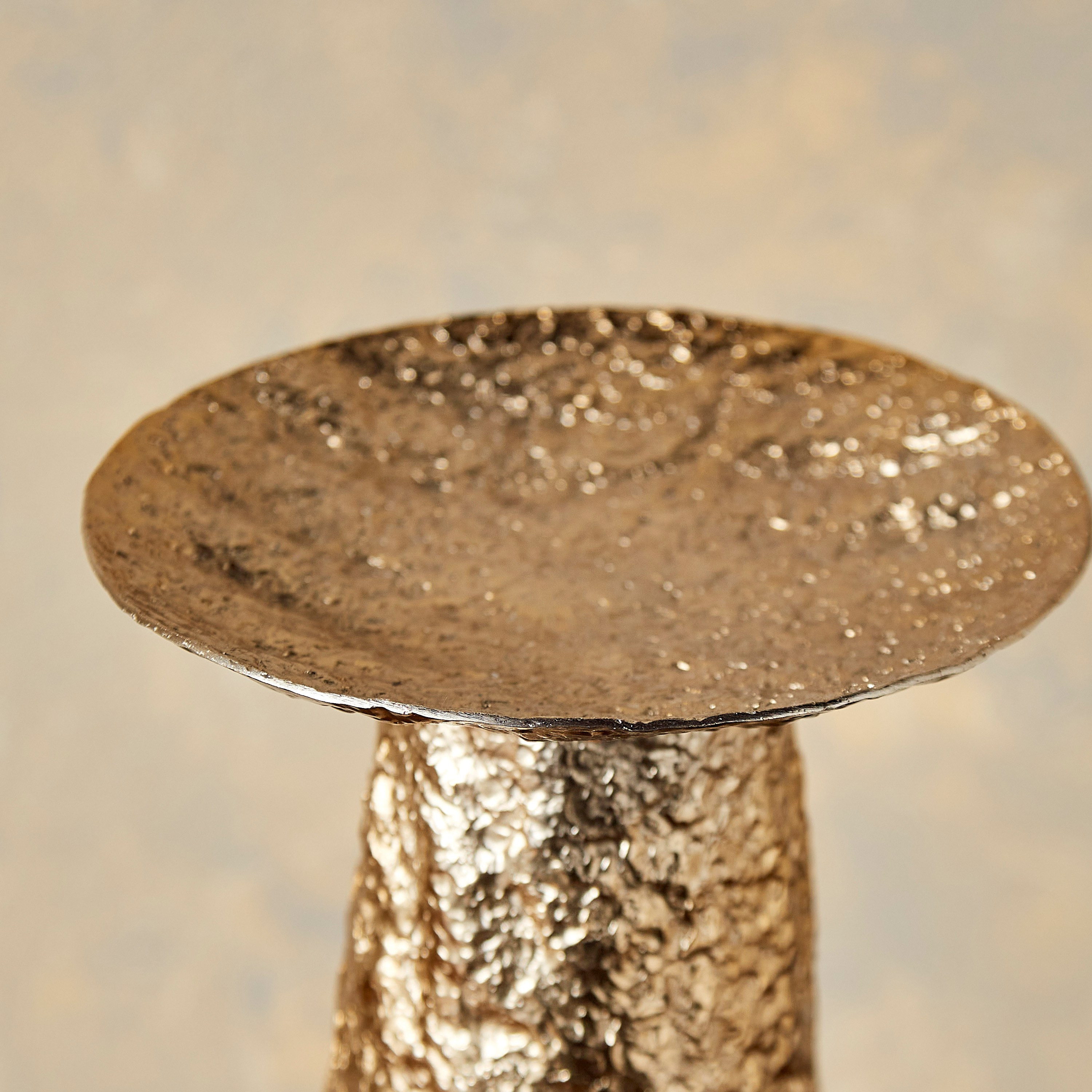 Modern Nomad Sandy Pillar Candleholder-household-decor-candleholdersandlanterns-image-3