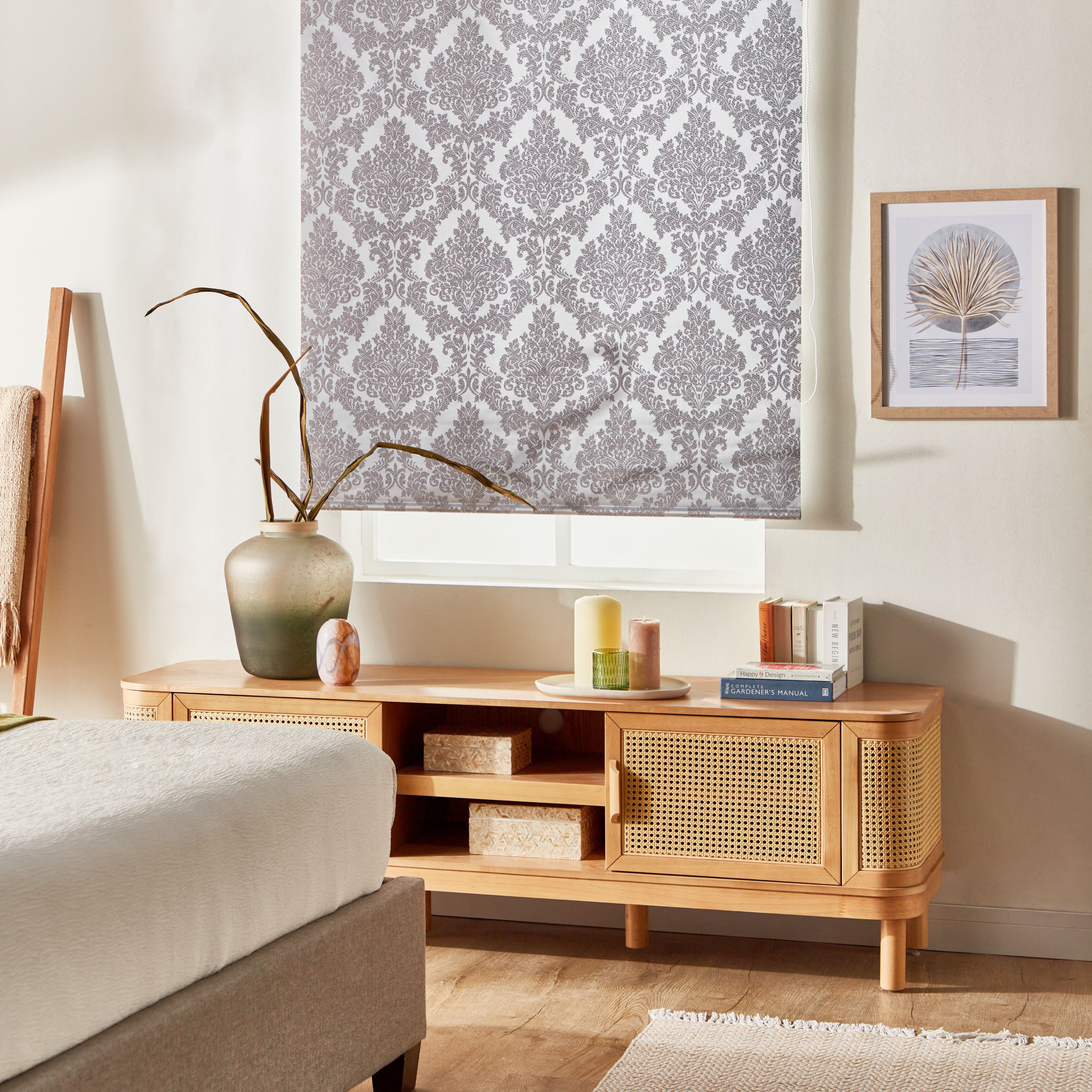 ستارة تعتيم دوّارة جاكارد - داكوتا - 180x210 سم-household-windows-blinds-image-4
