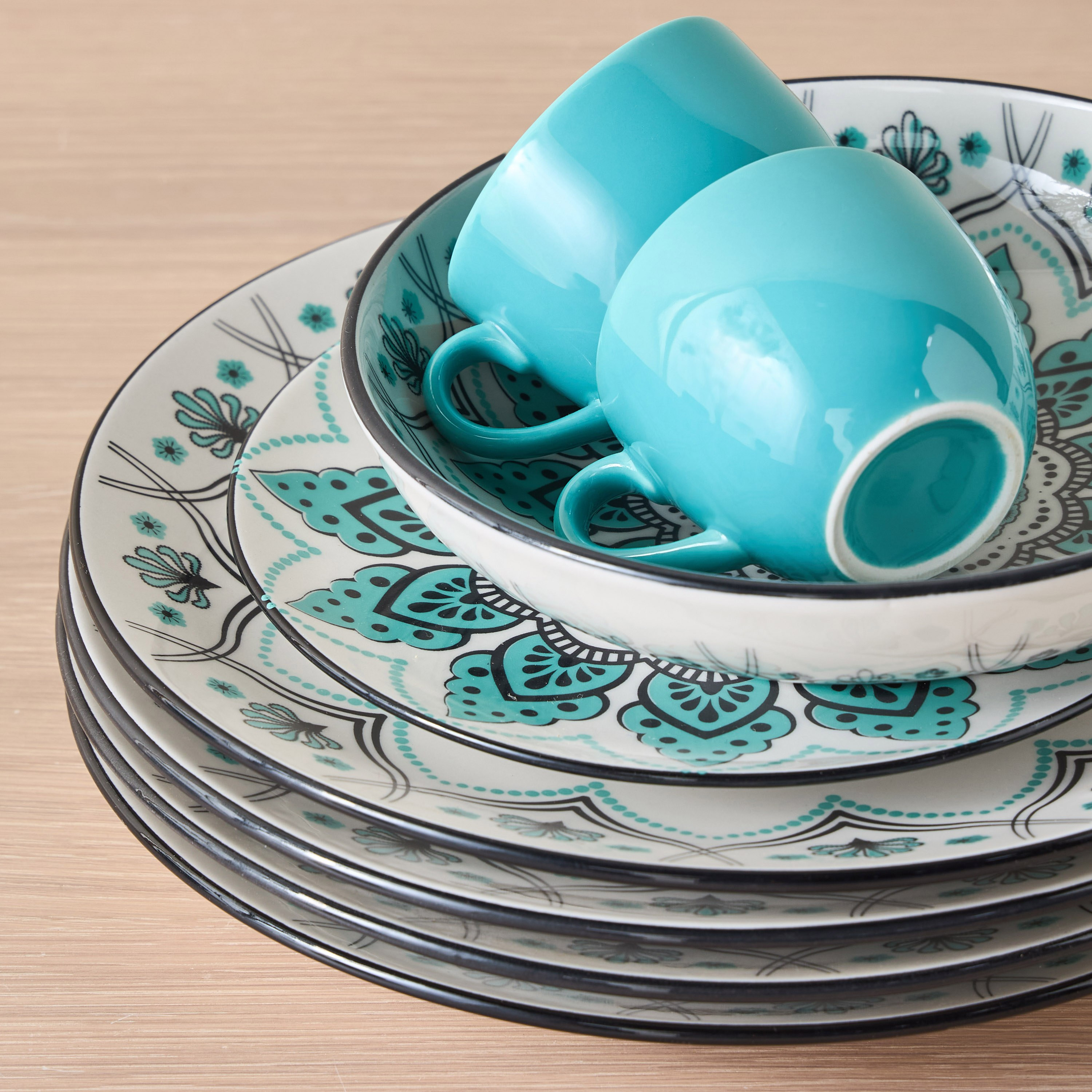 طقم عشاء 20 قطعة من البورسلان - سيرين - 4 أشخاص-household-dining-dinnerware-dinnersets-image-2