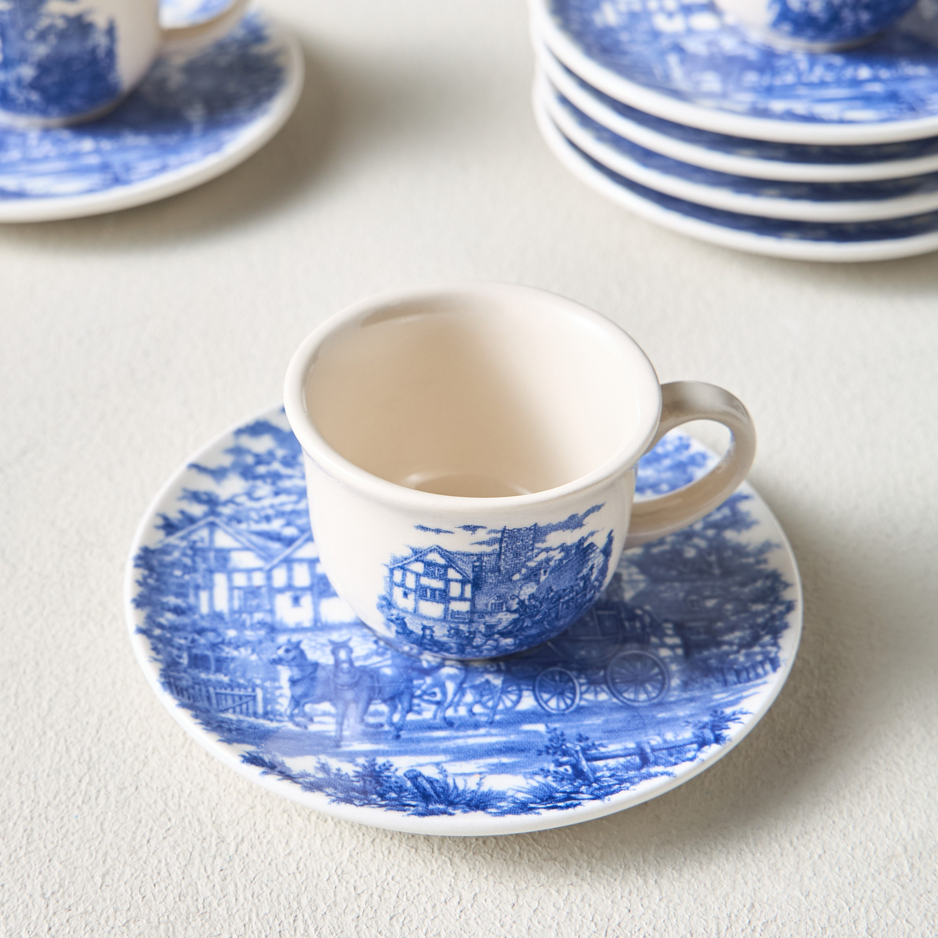 Cena 12-Piece Ceramic Espresso Set - 65 ml, Serves 6-household-dining-teaandcoffee-teaandcoffeesets-image-2