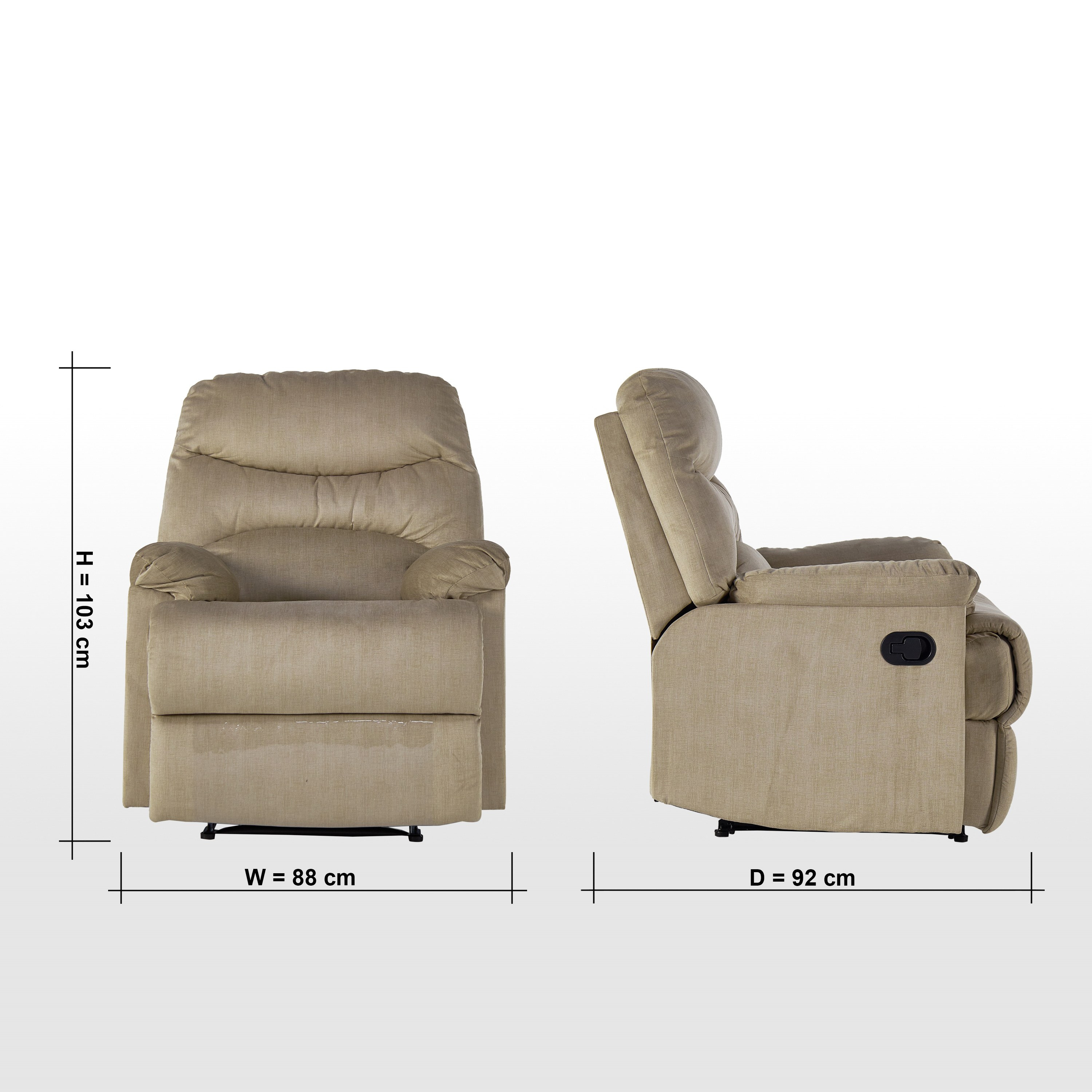 Christiano Fabric Recliner