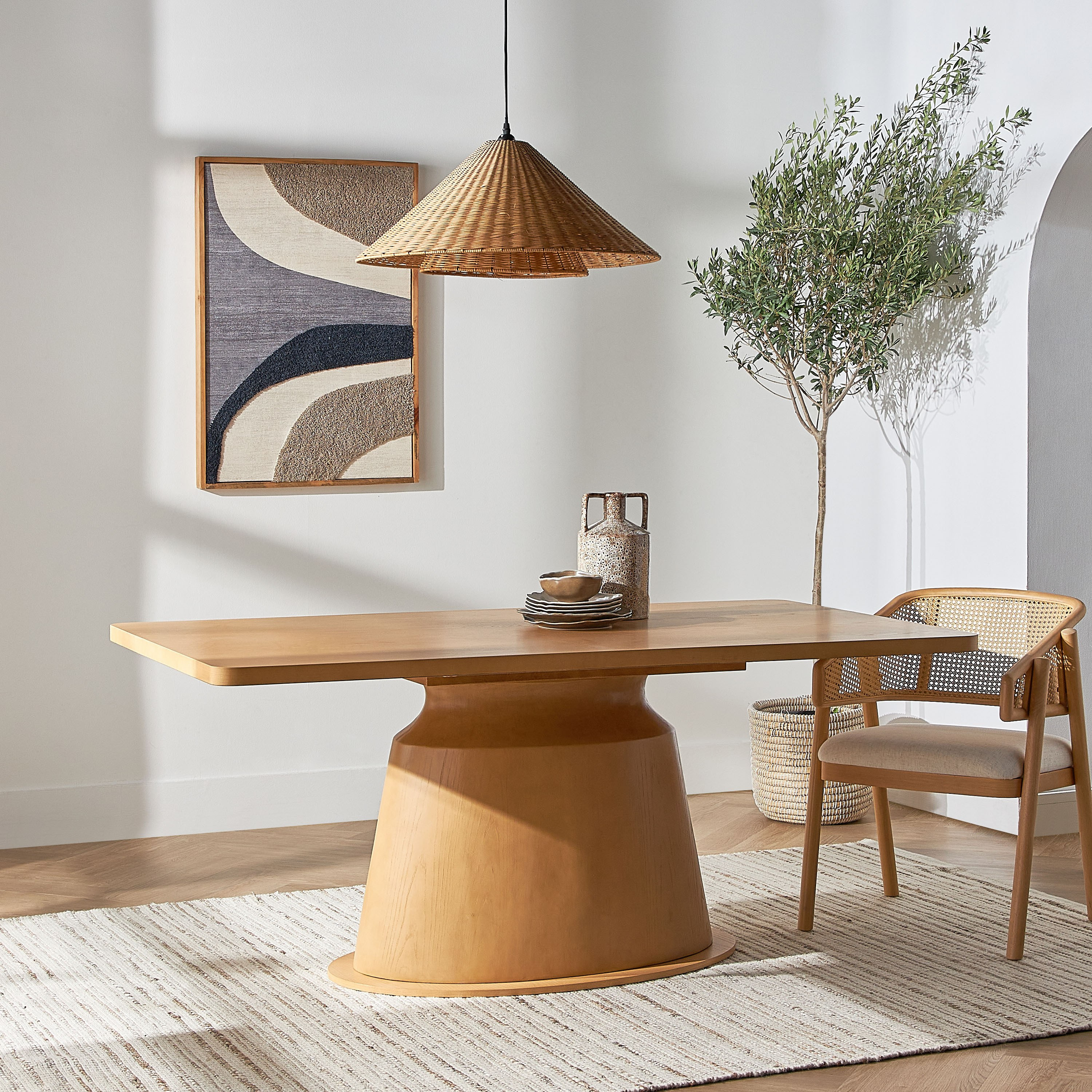 Shop Anasa 6Seater Dining Table Online Home centre UAE