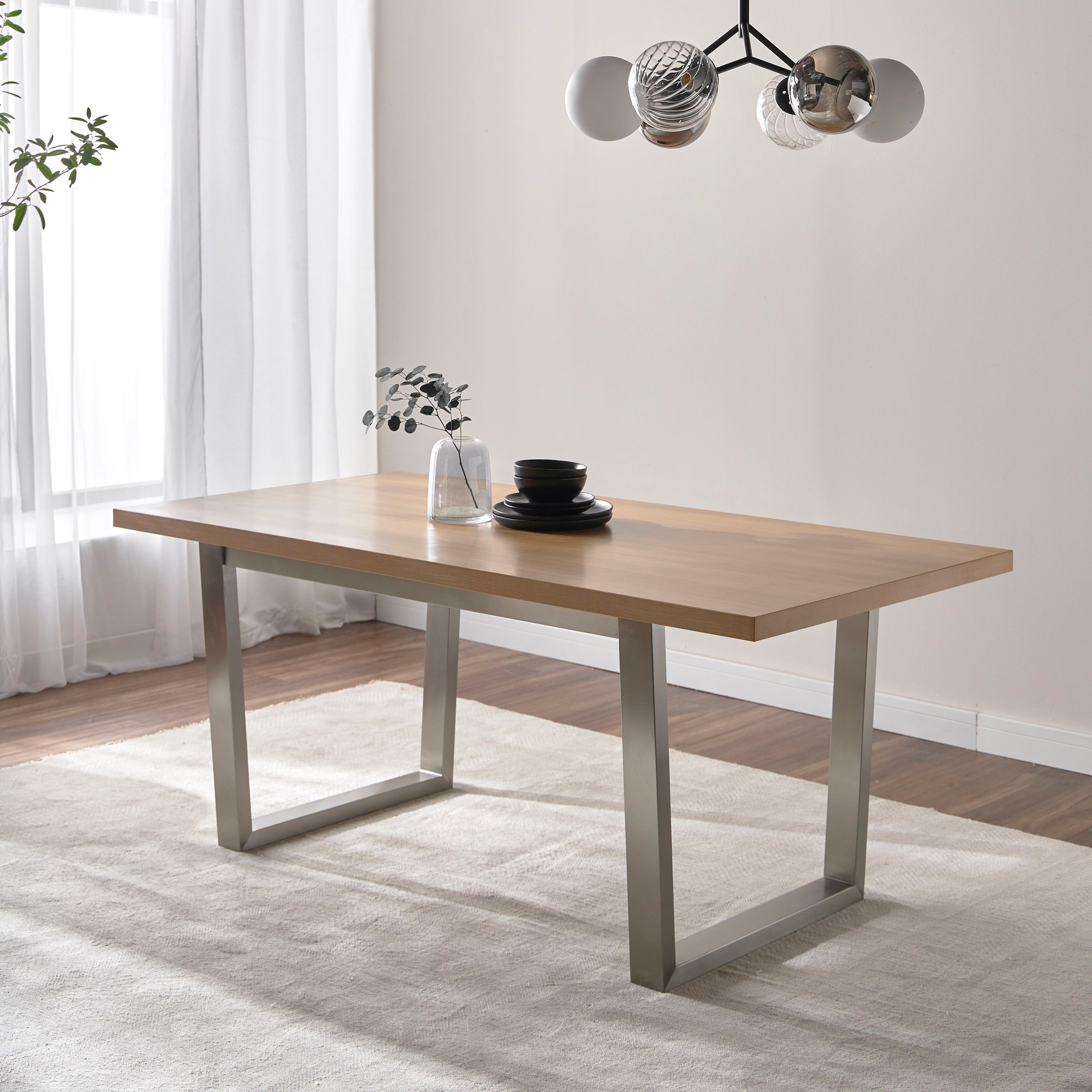 Modular shop dining table