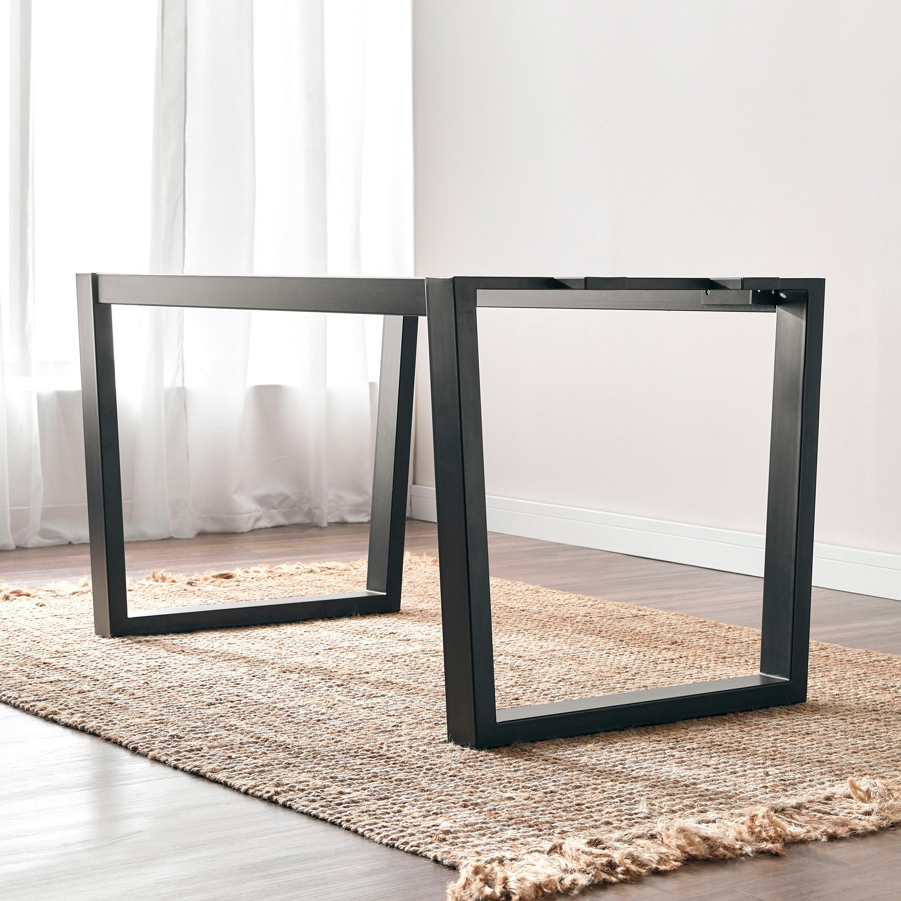 Shop Vasto 8-Seater U-Shaped Modular Dining Table Leg Shop Vasto 8-Seater U-Shaped Modular Dining Table Leg