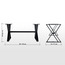 أرجل طاولة سفرة معيارية 6 مقاعد على شكل X - فاستو-binpromo_ALLBANKS_OMN_14032025-image-1