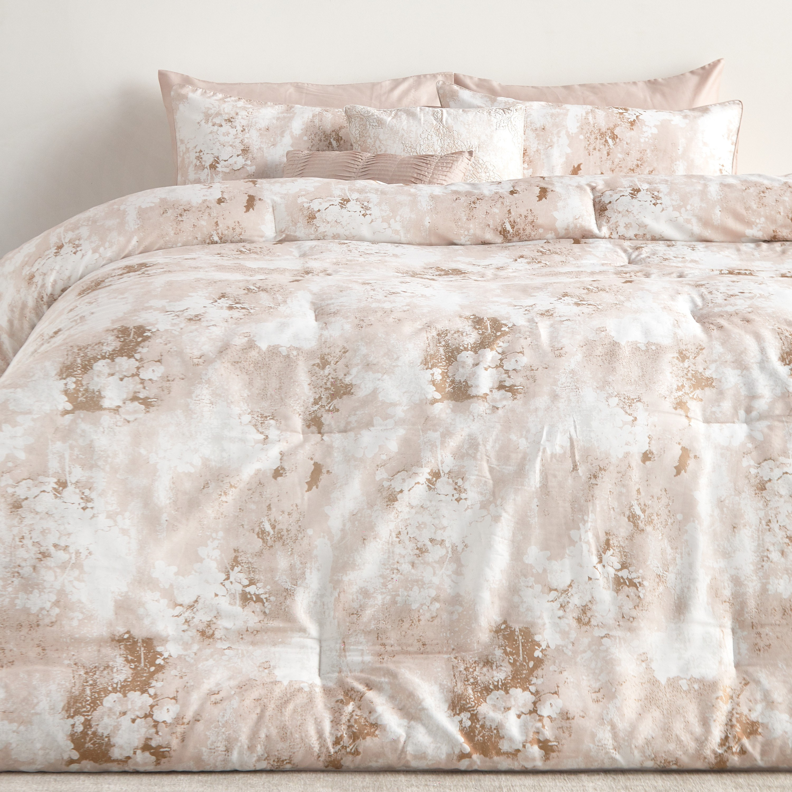 Zadie Cotton Printed 8-Piece Queen Comforter and Sheet Set - 200x240 cm-household-bedding-comfortersandbedspreads-bedinabag-image-2