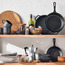 Cappelli Cast Iron Grill Pan - 22 cm-household-kitchen-cookware-potsandpans-image-3