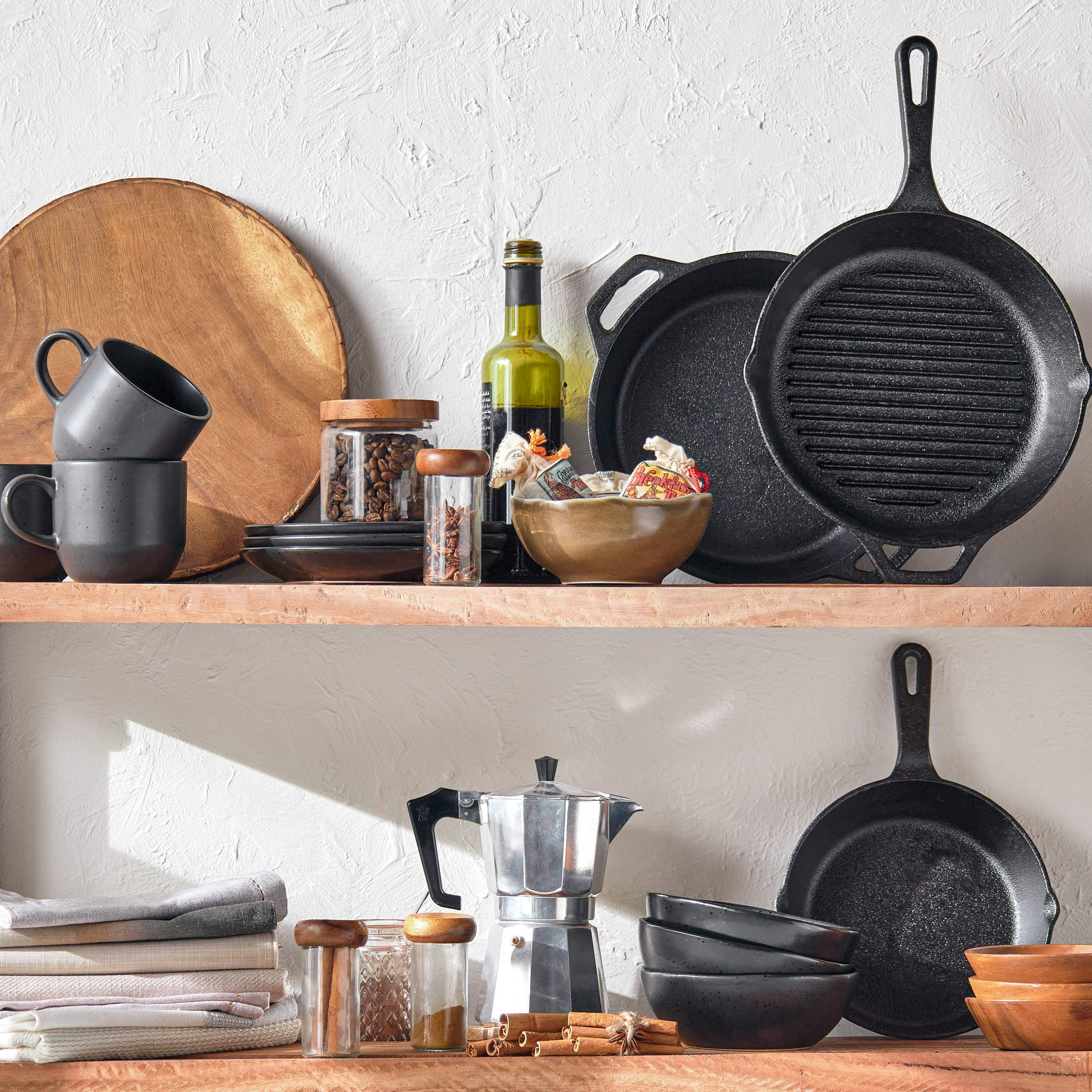 وعاء كادي من الحديد المصبوب - كابيلي - 27 سم-household-kitchen-cookware-potsandpans-image-3