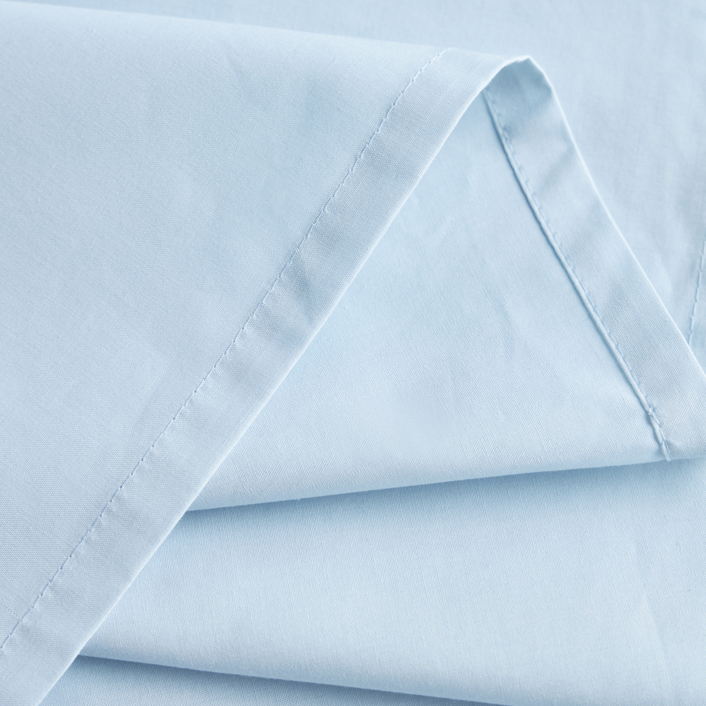 Serenity Cotton Percale 200 Thread Count Super King Flat Sheet - 260x270 cm-household-bedding-sheetsandpillowcases-flatsheets-image-3