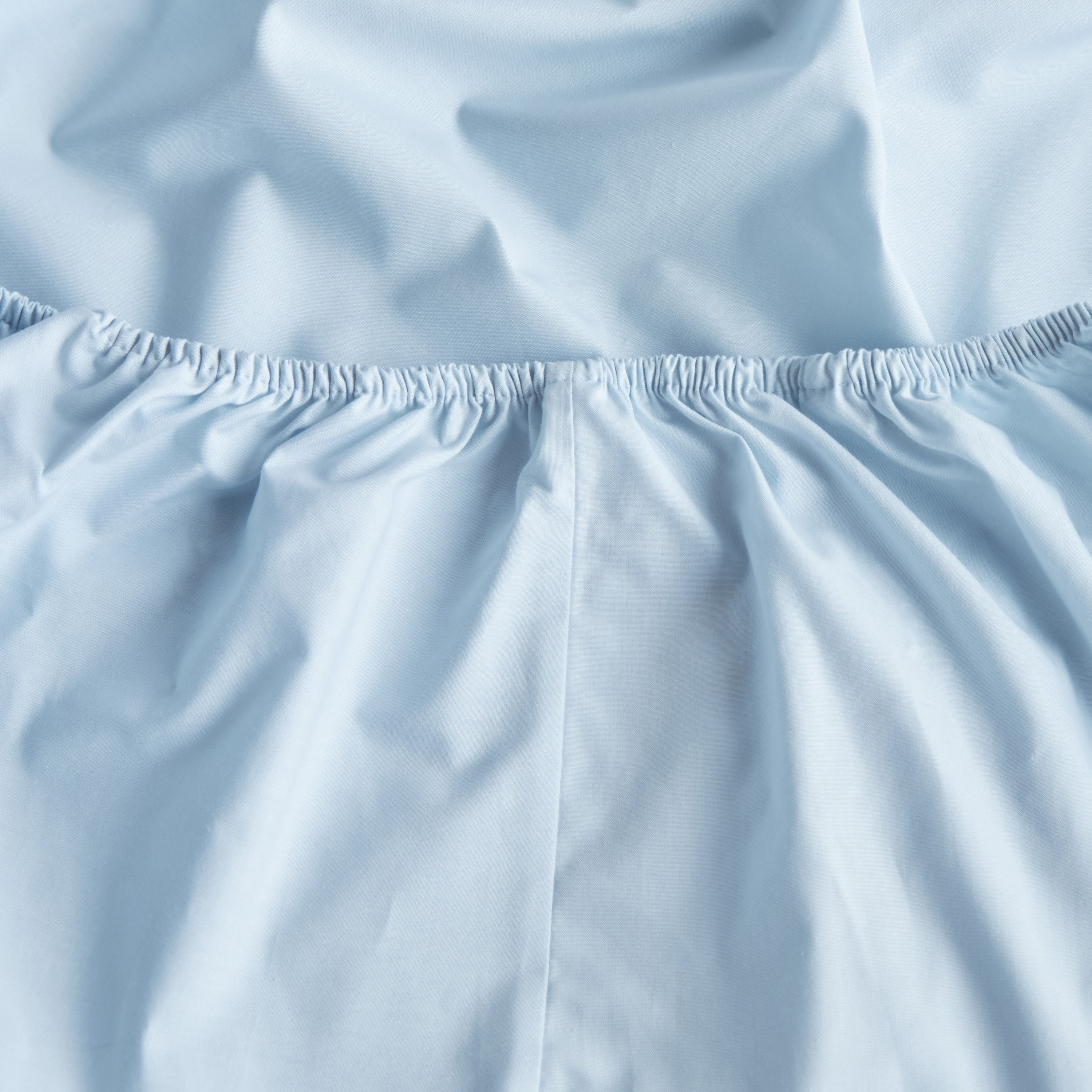 Serenity Cotton Percale 200 Thread Count Single Fitted Sheet - 90x200 cm-household-bedding-sheetsandpillowcases-fittedsheets-image-2
