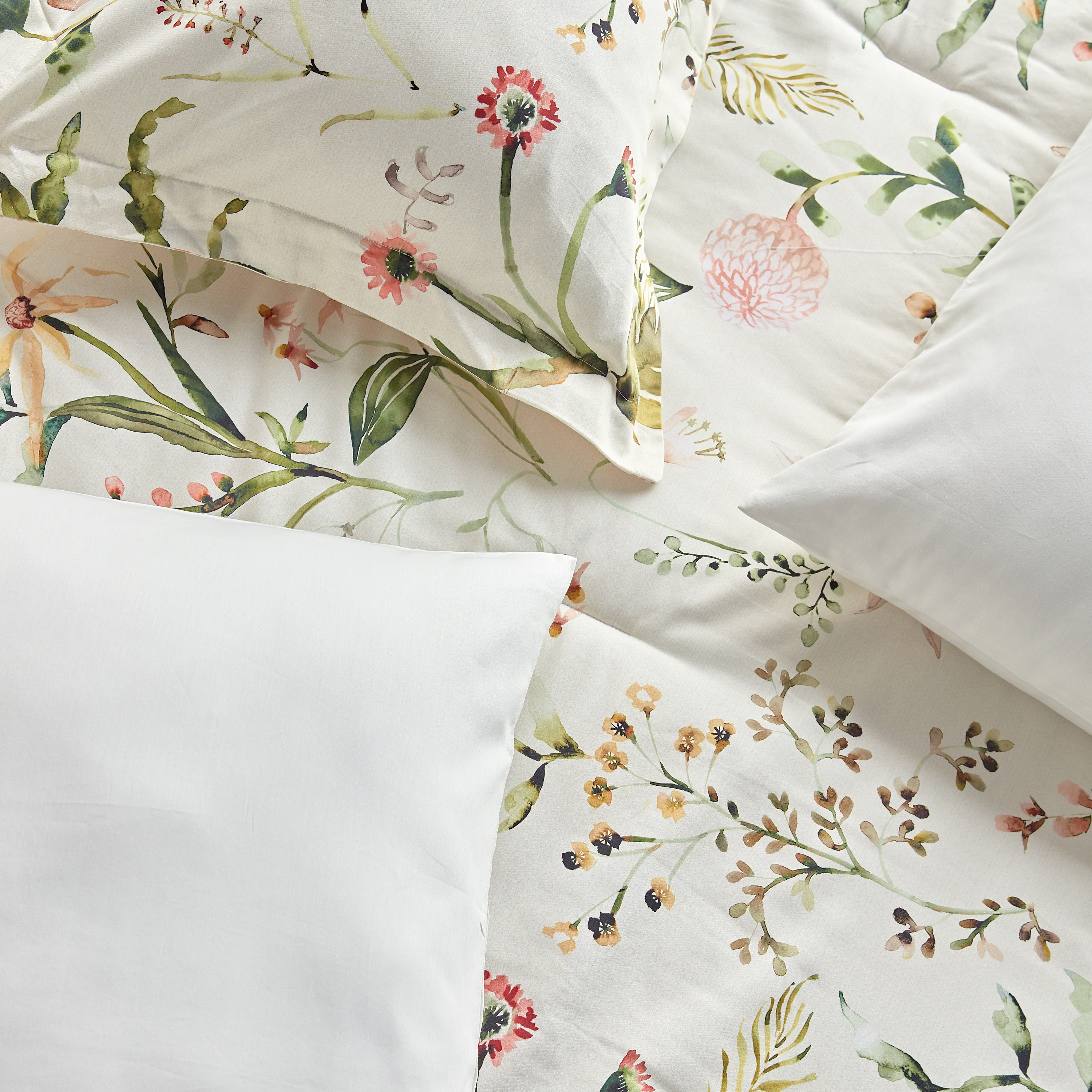 Amani Cotton Floral Printed 6-Piece Queen Comforter and Sheet Set - 200x240 cm-household-bedding-comfortersandbedspreads-bedinabag-image-3