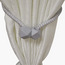 طقم مثبت ستائر بنمط هندسي قطعتين - 45 سم-household-windows-curtainrodsandaccessories-windowaccessories-image-7