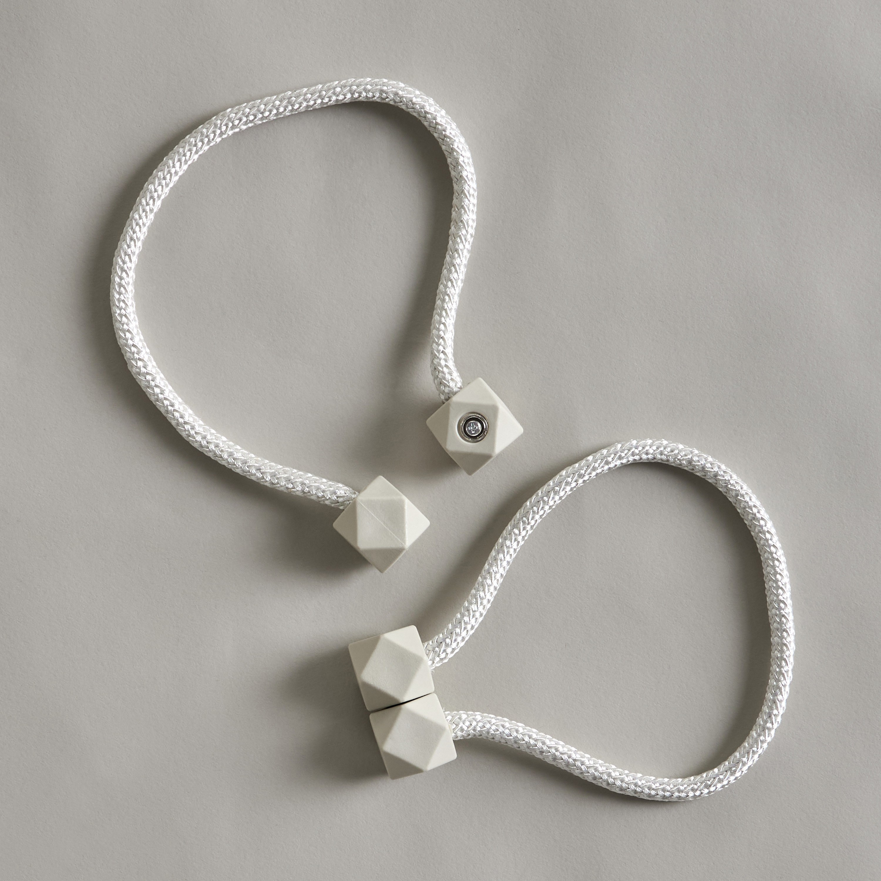 Geometric 2-Piece Curtain Tieback Set - 45 cm-household-windows-curtainrodsandaccessories-windowaccessories-image-3