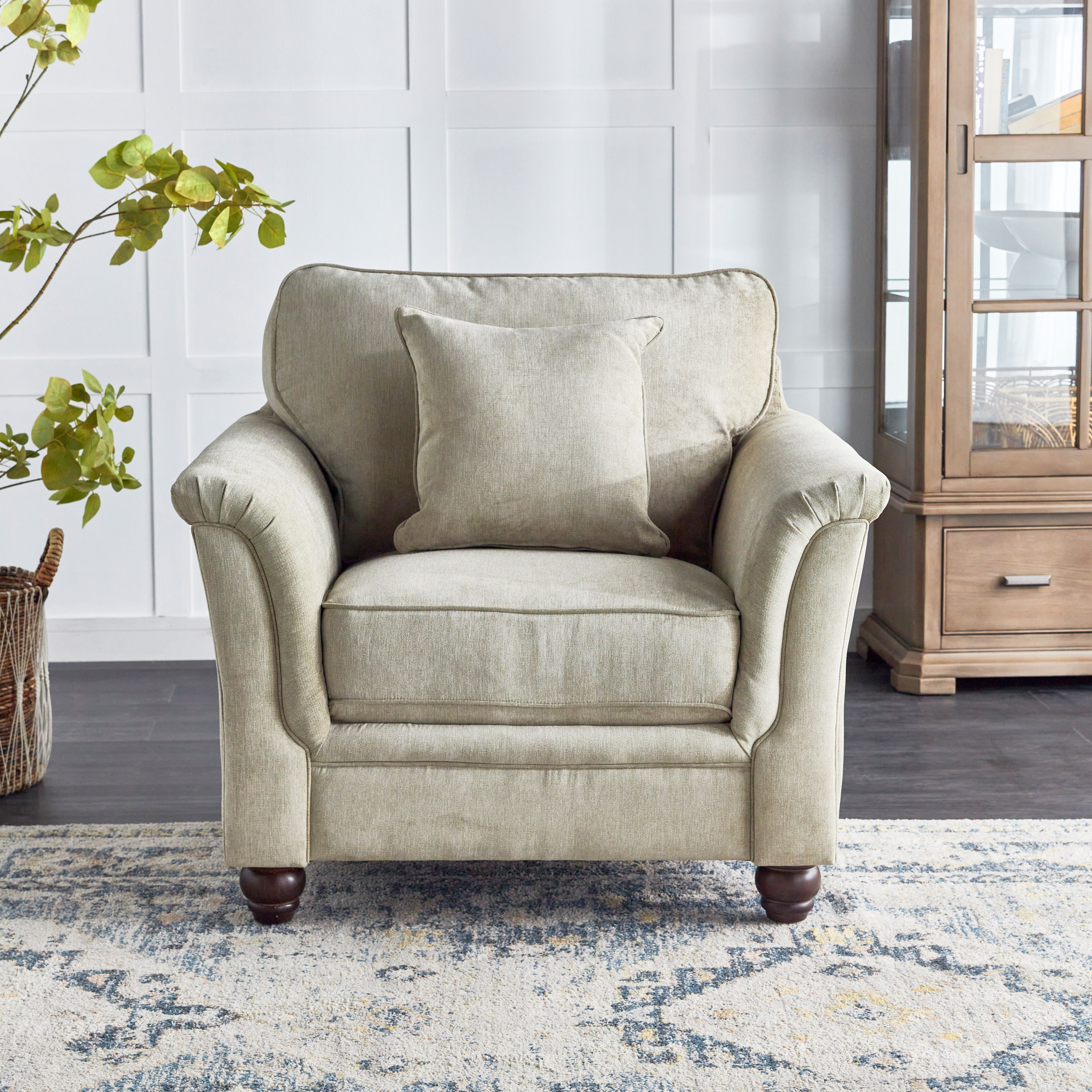 كرسي قماش بمساند ذراعين - لامسي-furniture-sofaandseating-armchairs-image-2