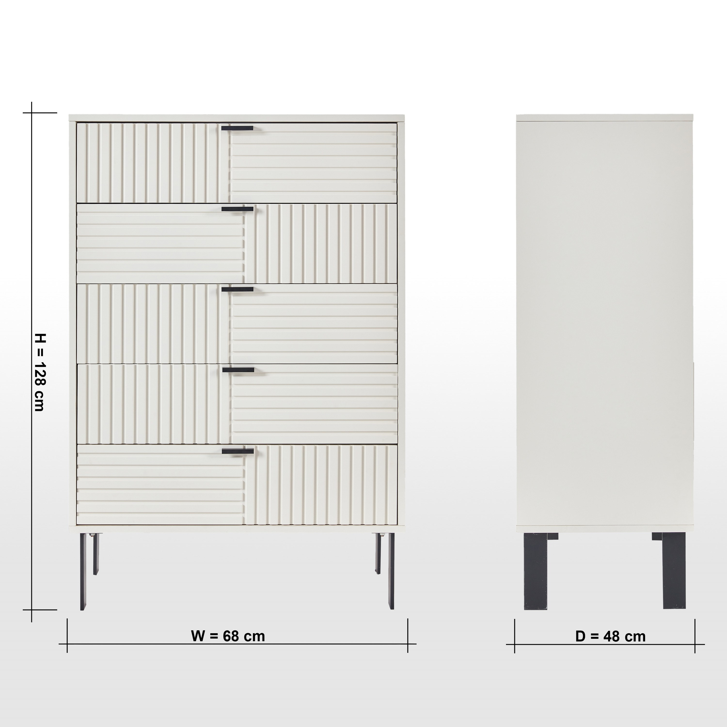 Shop Stark Chest of 5-Drawers | Home Centre KSA