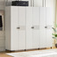 Stark 6-Door Wardrobe with Drawers-furniture-bedroom-wardrobes-image-1