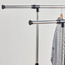 Megan Extendable Double Clothes Rail with Wheels-household-storage-storagesolutions-tallhangers-image-4