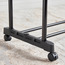 Megan Extendable Double Clothes Rail with Wheels-household-storage-storagesolutions-tallhangers-image-5
