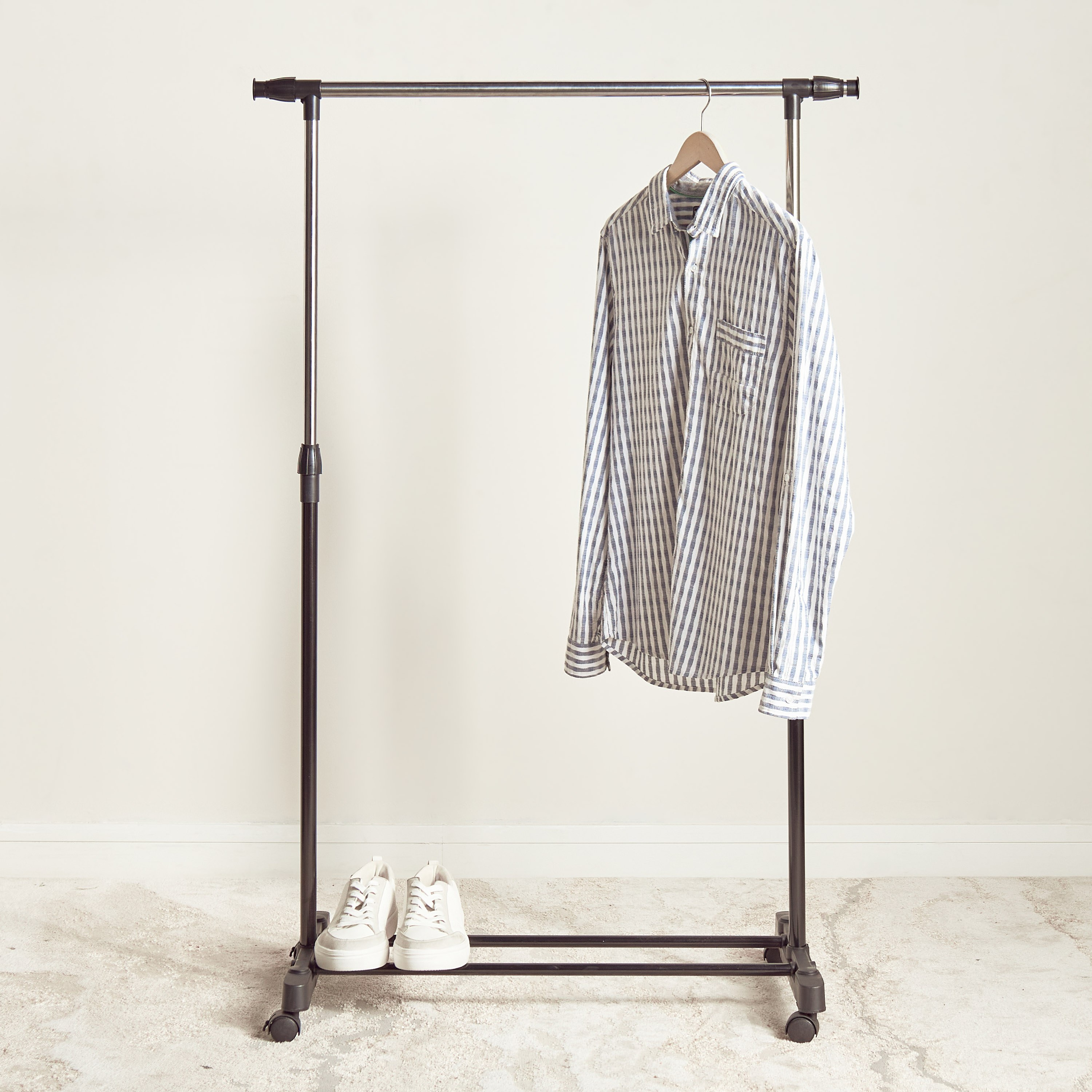 Megan Extendable Clothes Rail with Wheels-household-bathandlaundry-laundrysolutions-clothesdryerandrails-image-2