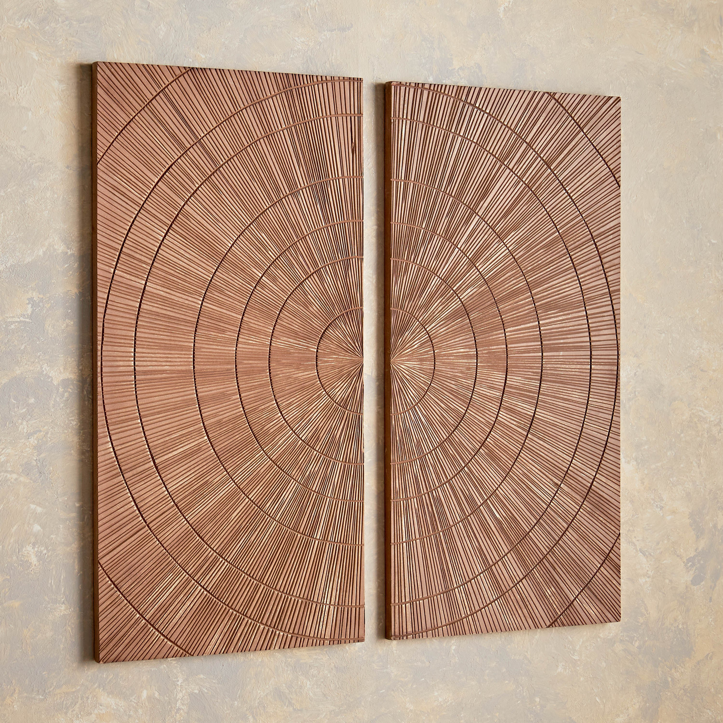 طقم زينة حائط من قطعتين - إلم-household-walldecorandmirrors-wallaccents-image-2