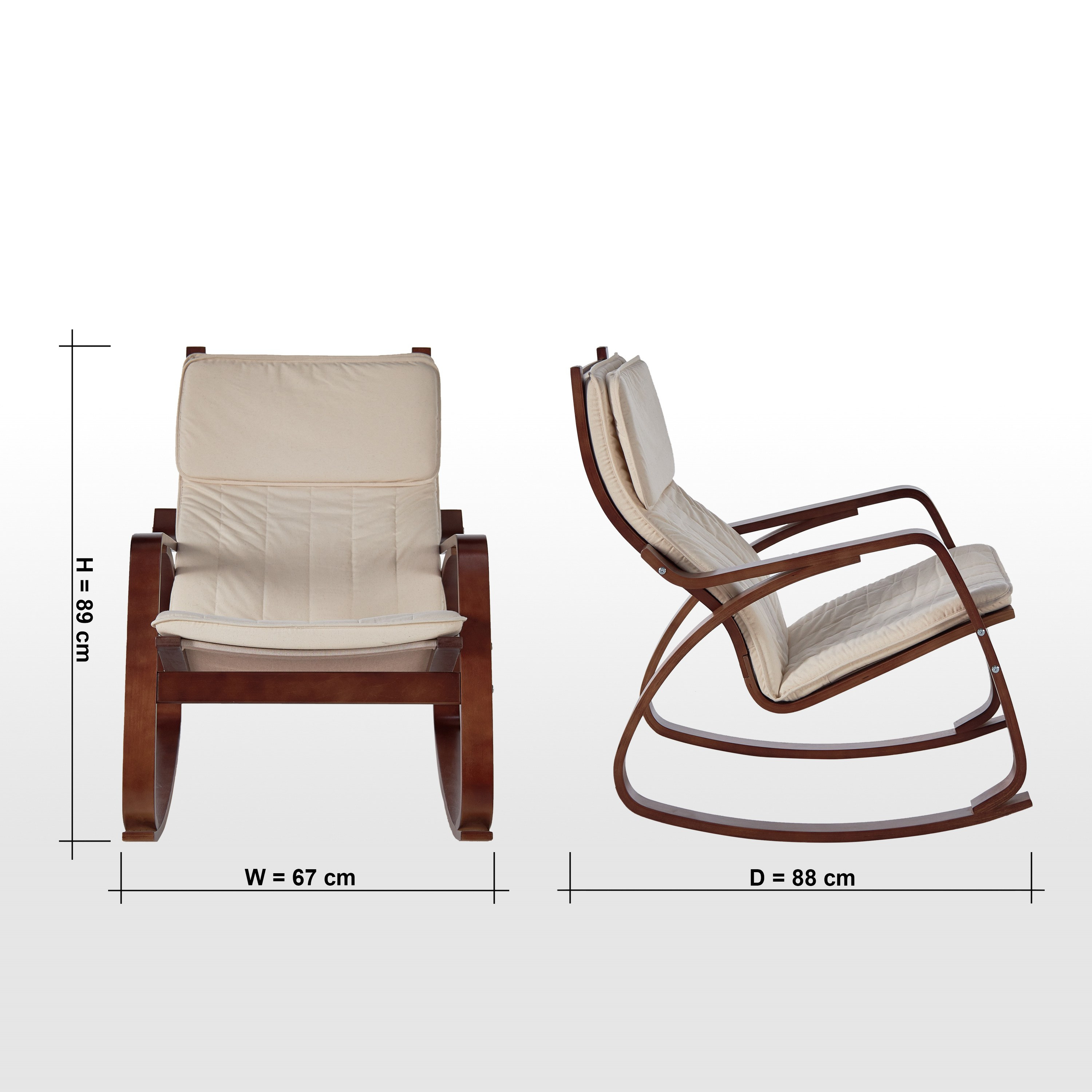 Mandaue foam best sale rocking chair