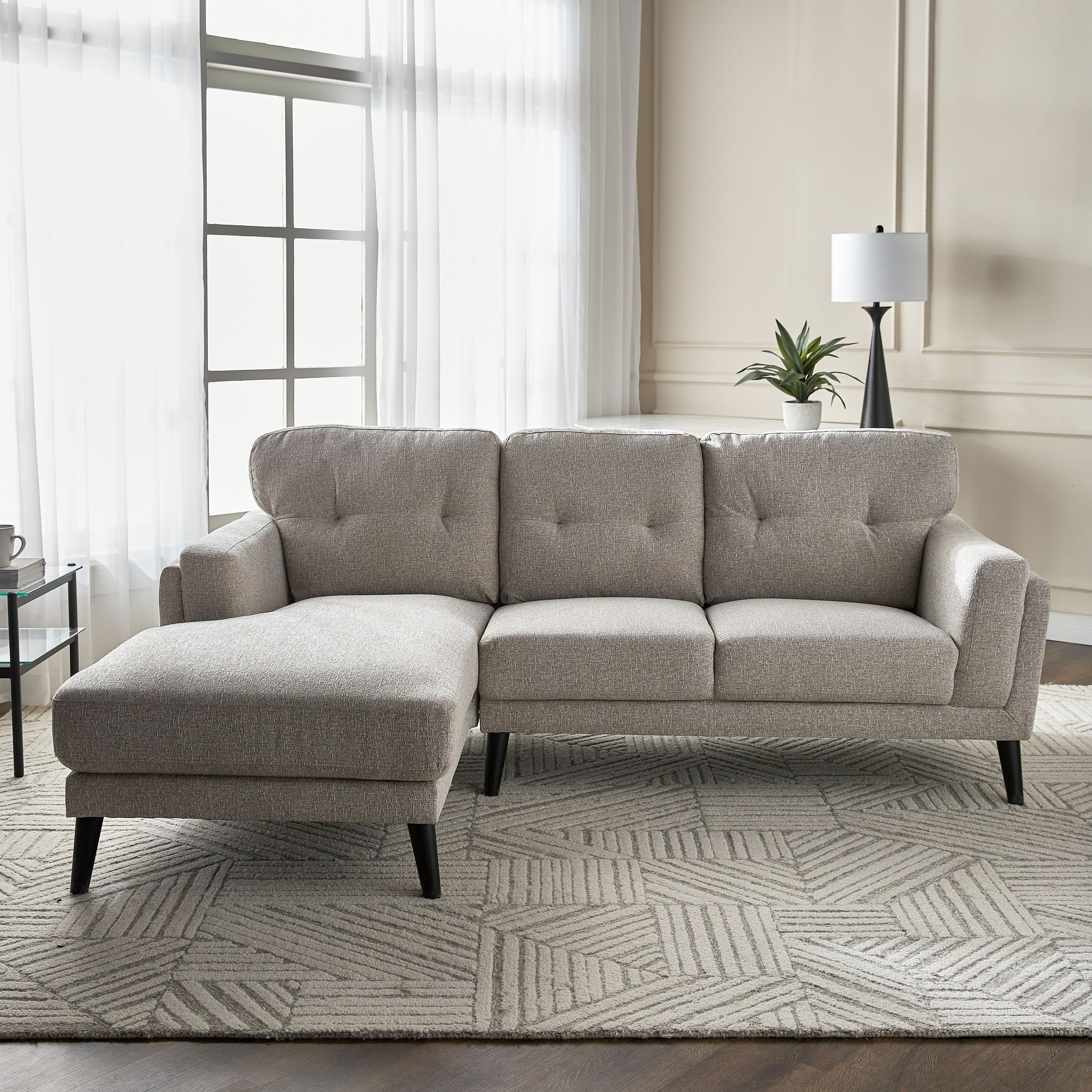 Fletcher 3-Seater Fabric Left Corner Sofa-furniture-sofaandseating-cornersofas-image-4
