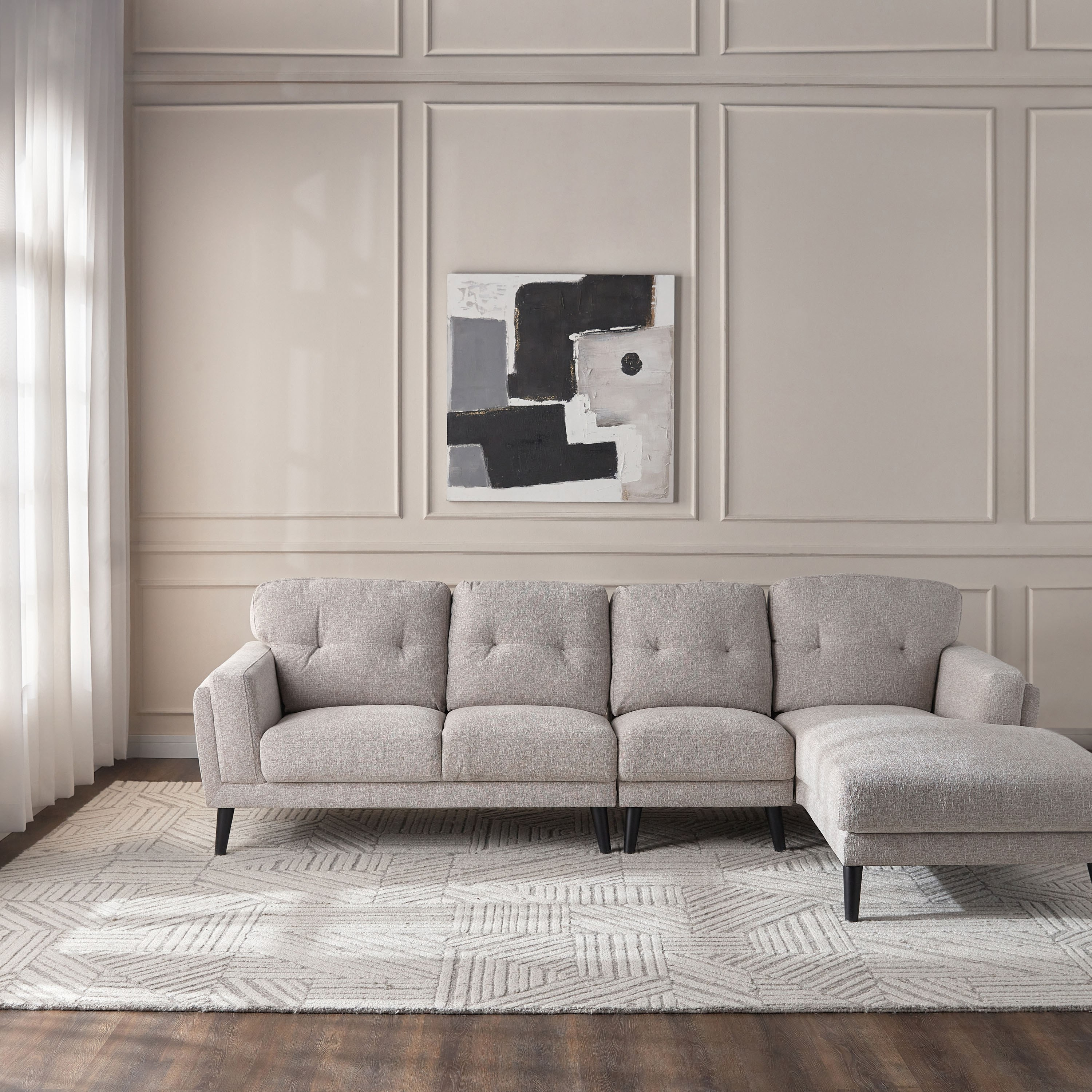 Fletcher 3-Seater Fabric Right Corner Sofa-furniture-sofaandseating-cornersofas-image-5