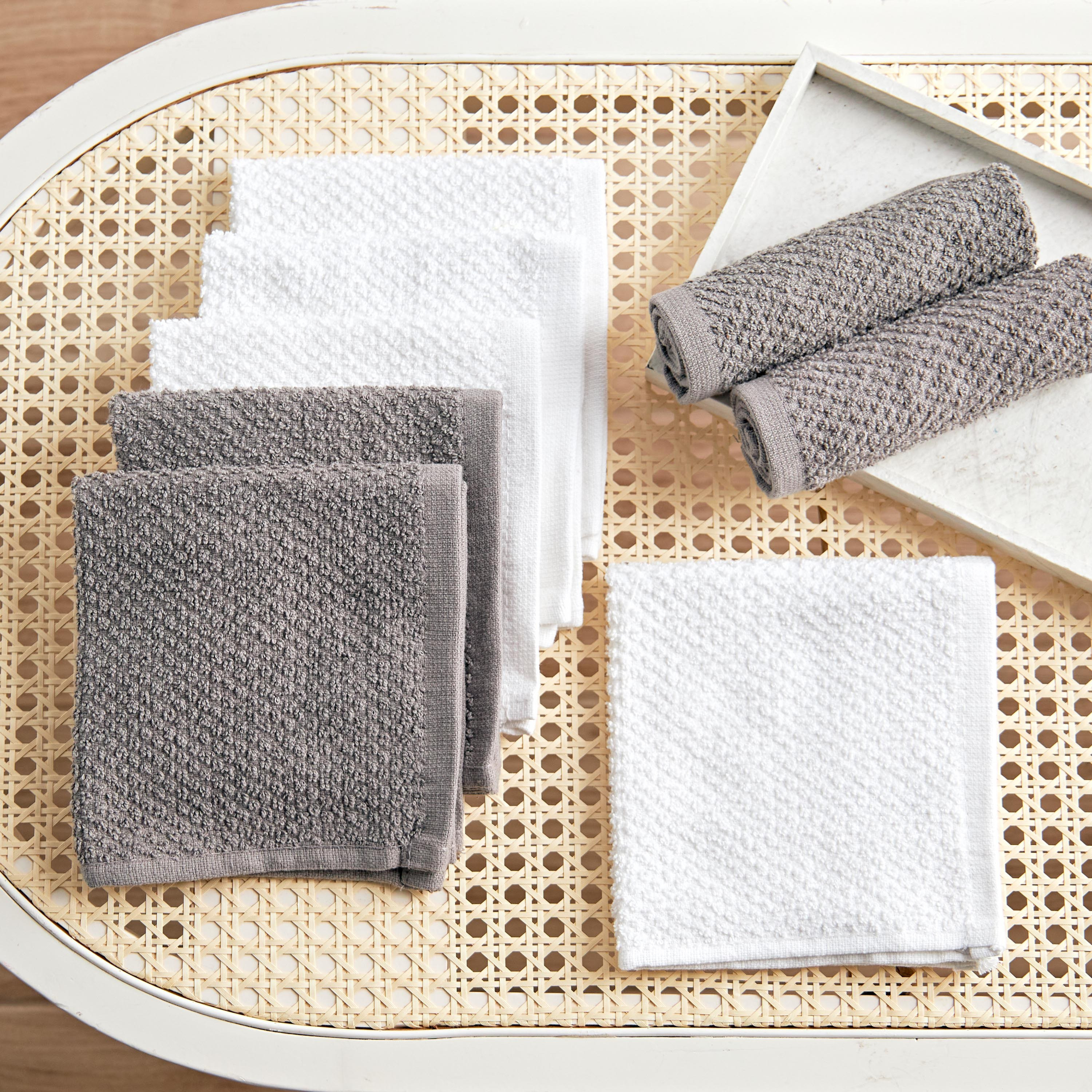 Day to Day 8-Piece Face Towel Set - 30x30 cm-household-bathandlaundry-bathlinen-towels-image-1