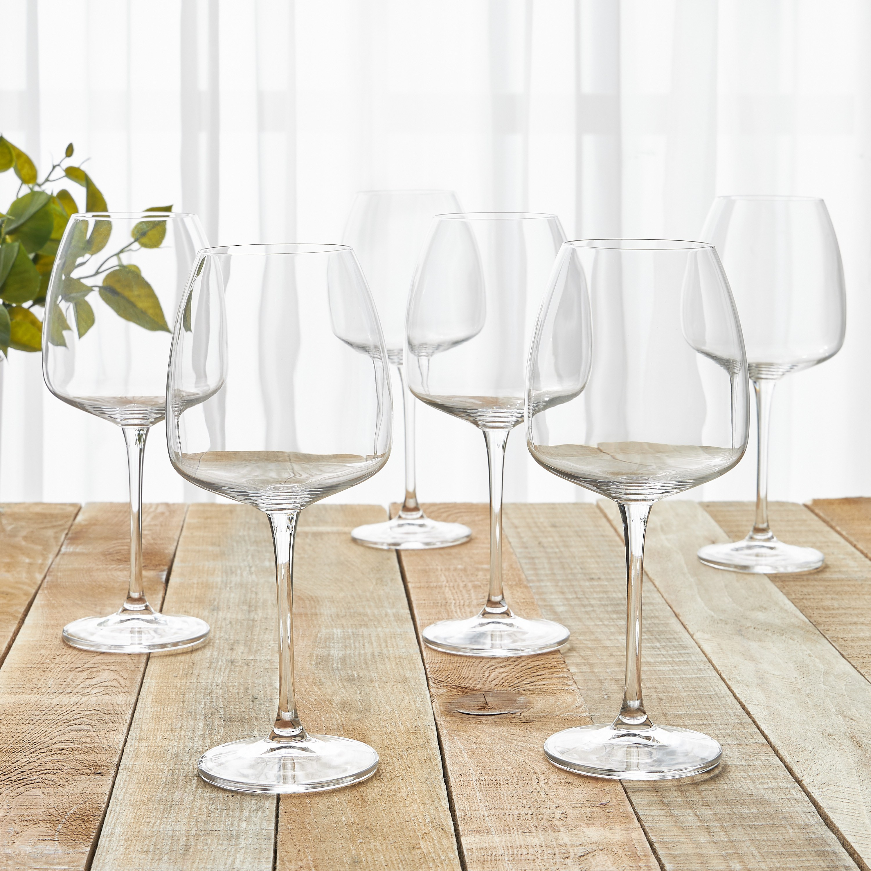 Anser 6-Piece Stem Glass Set - 610 ml-household-dining-glassware-stemware-image-1