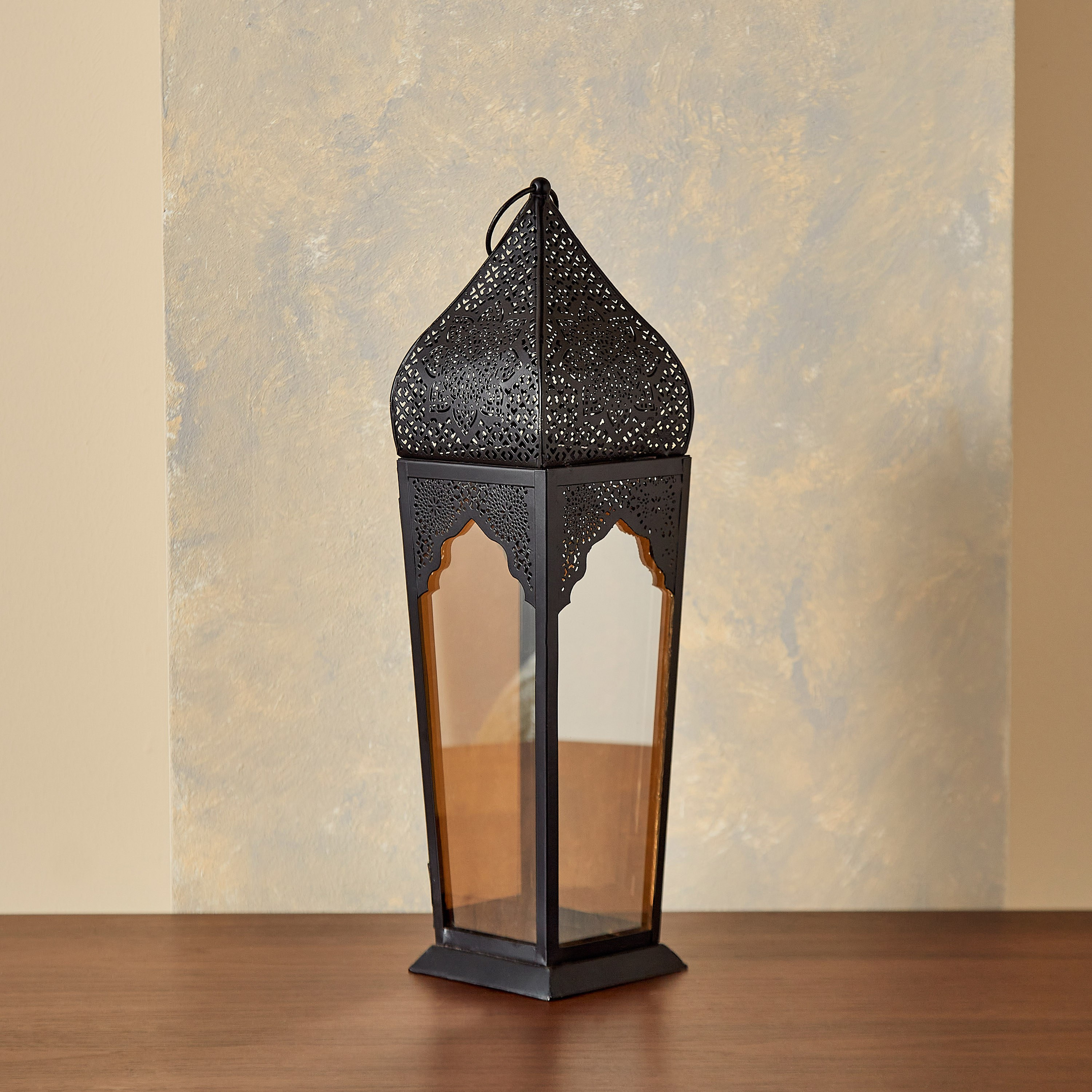 Modern Nomad Rania Metal Lantern - 44 cm-household-decor-candleholdersandlanterns-image-1