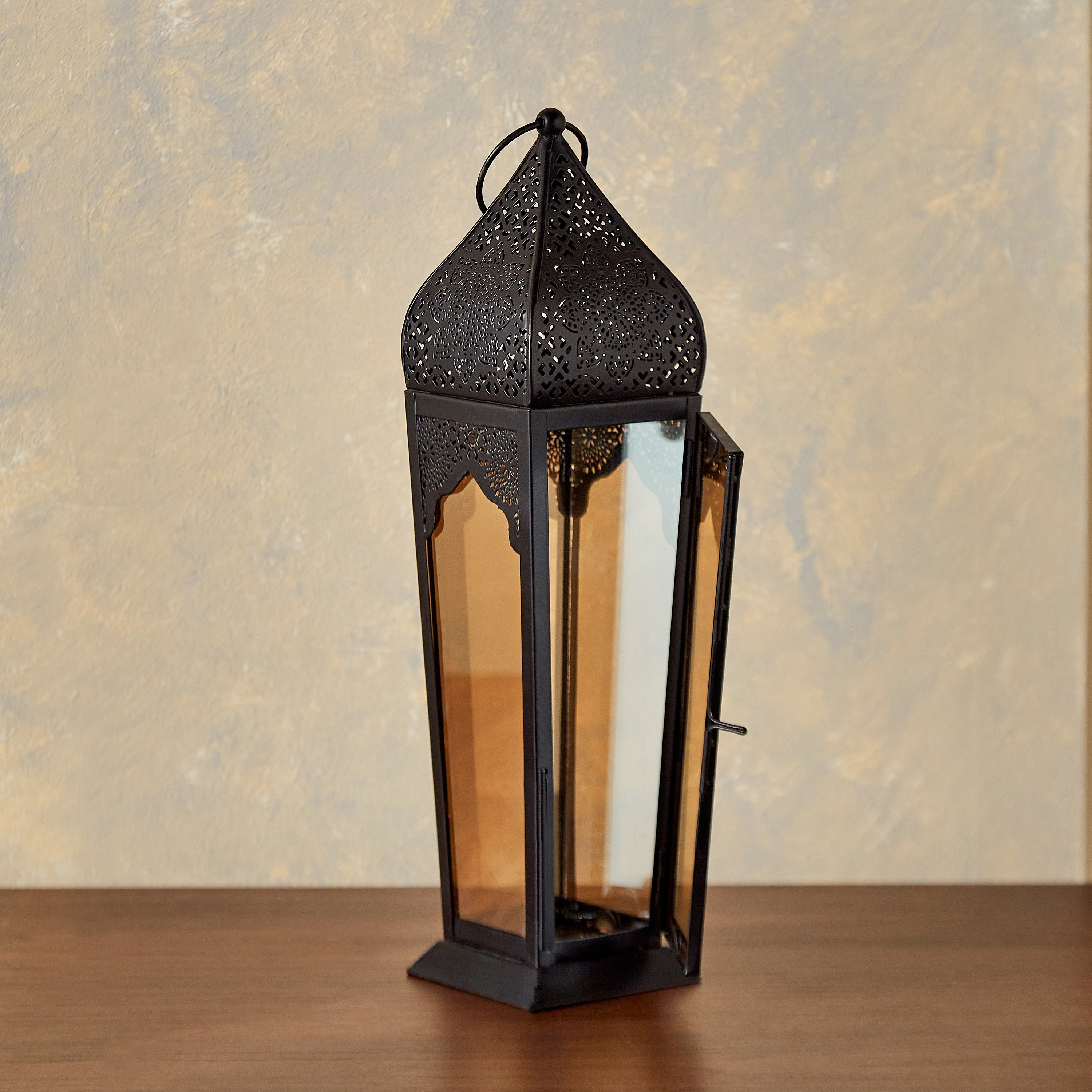 Modern Nomad Rania Metal Lantern - 37 cm-household-decor-candleholdersandlanterns-image-2