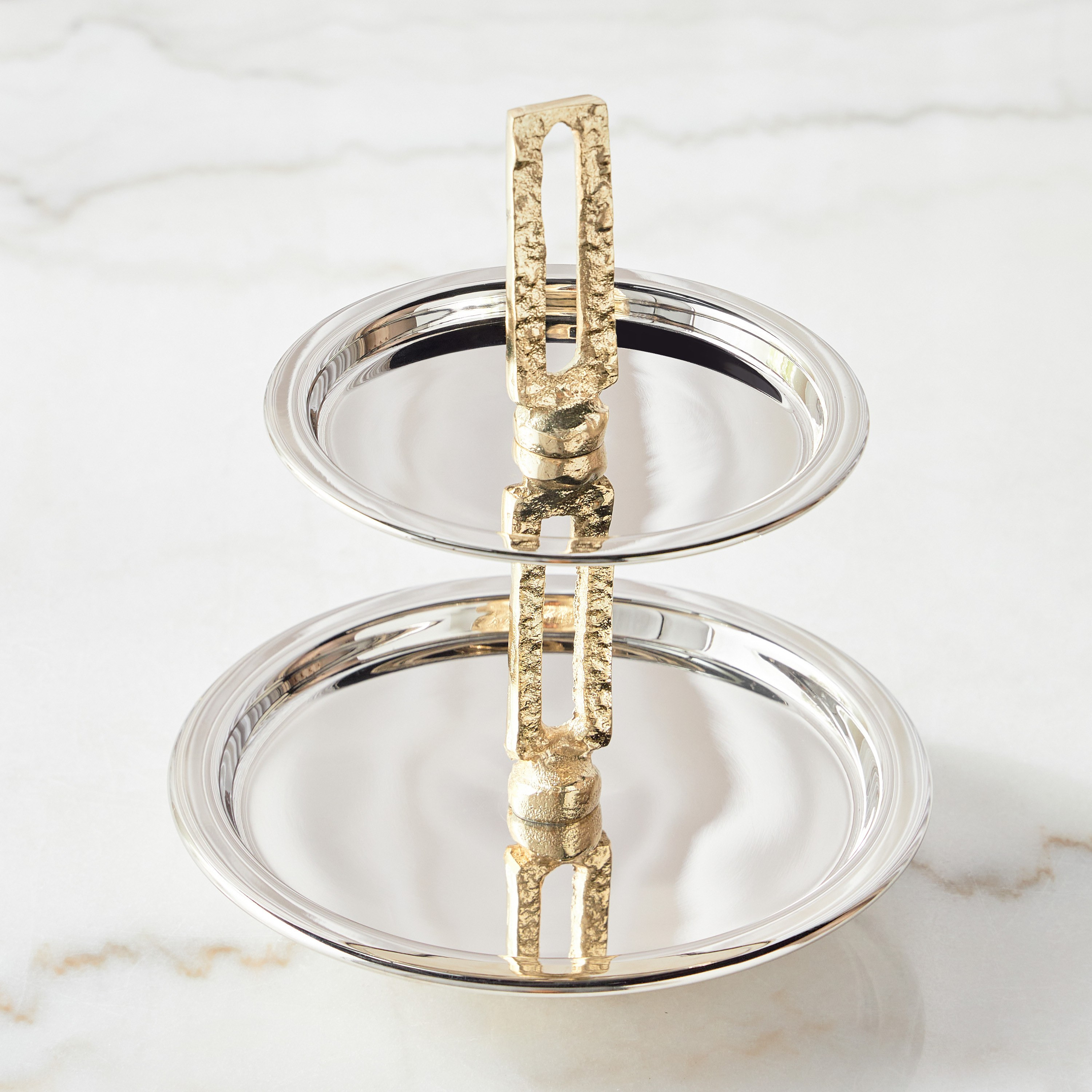 Bijou 2-Tier Cake Stand - 21 cm-household-dining-serveware-cakestands-image-1
