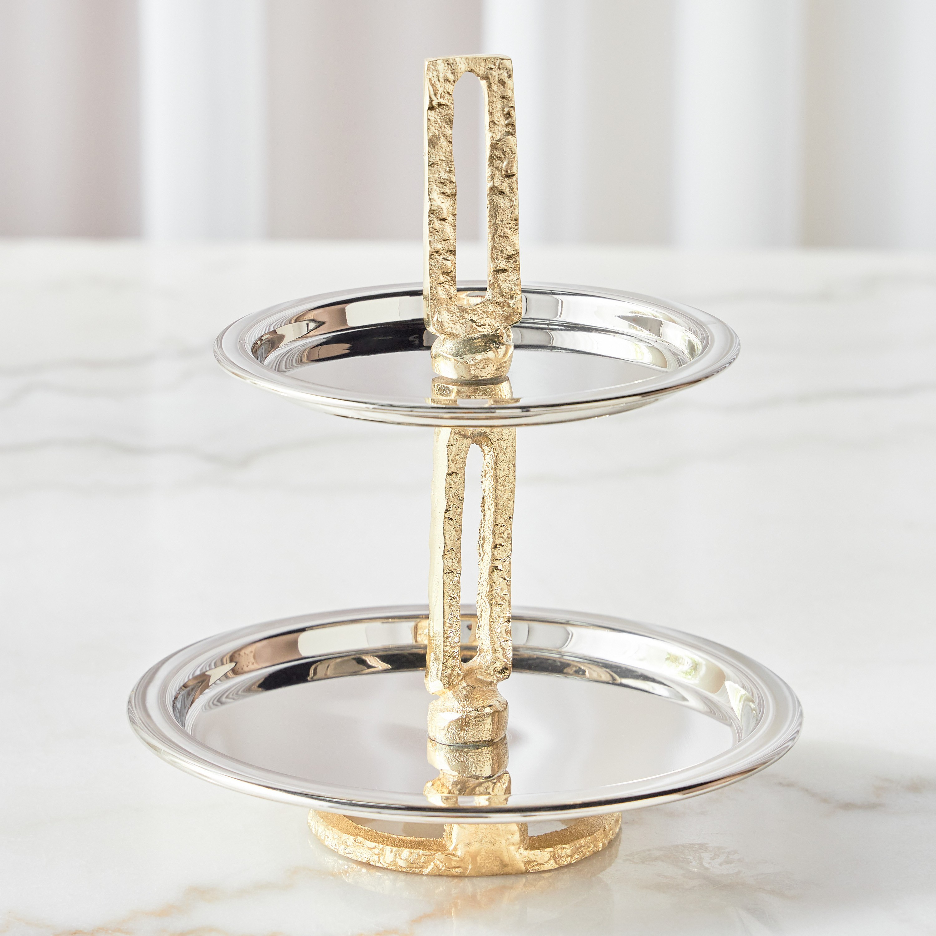 Bijou 2-Tier Cake Stand - 21 cm-household-dining-serveware-cakestands-image-2