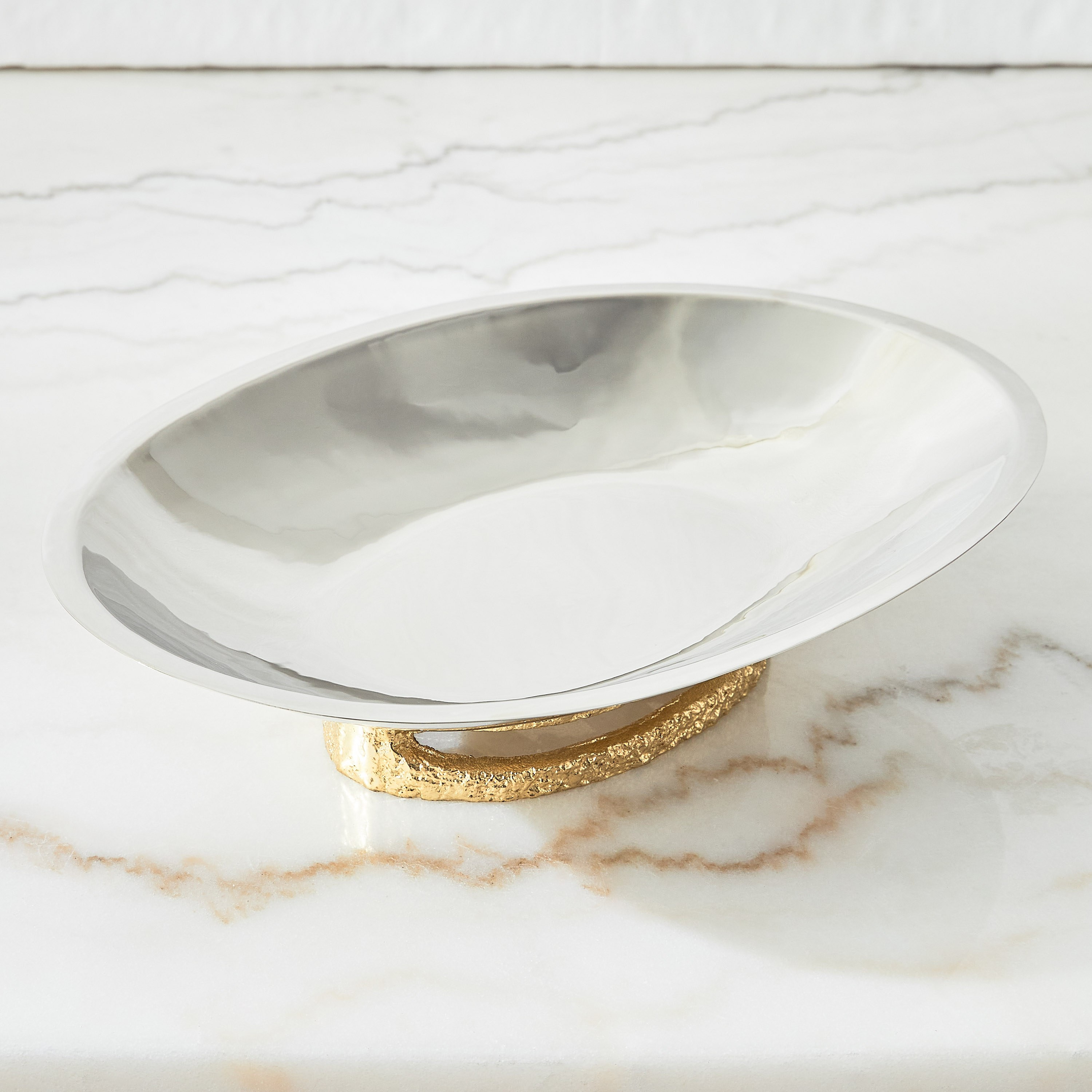 وعاء ديكور معدني - بيجو-household-decor-vasesandbowls-image-4