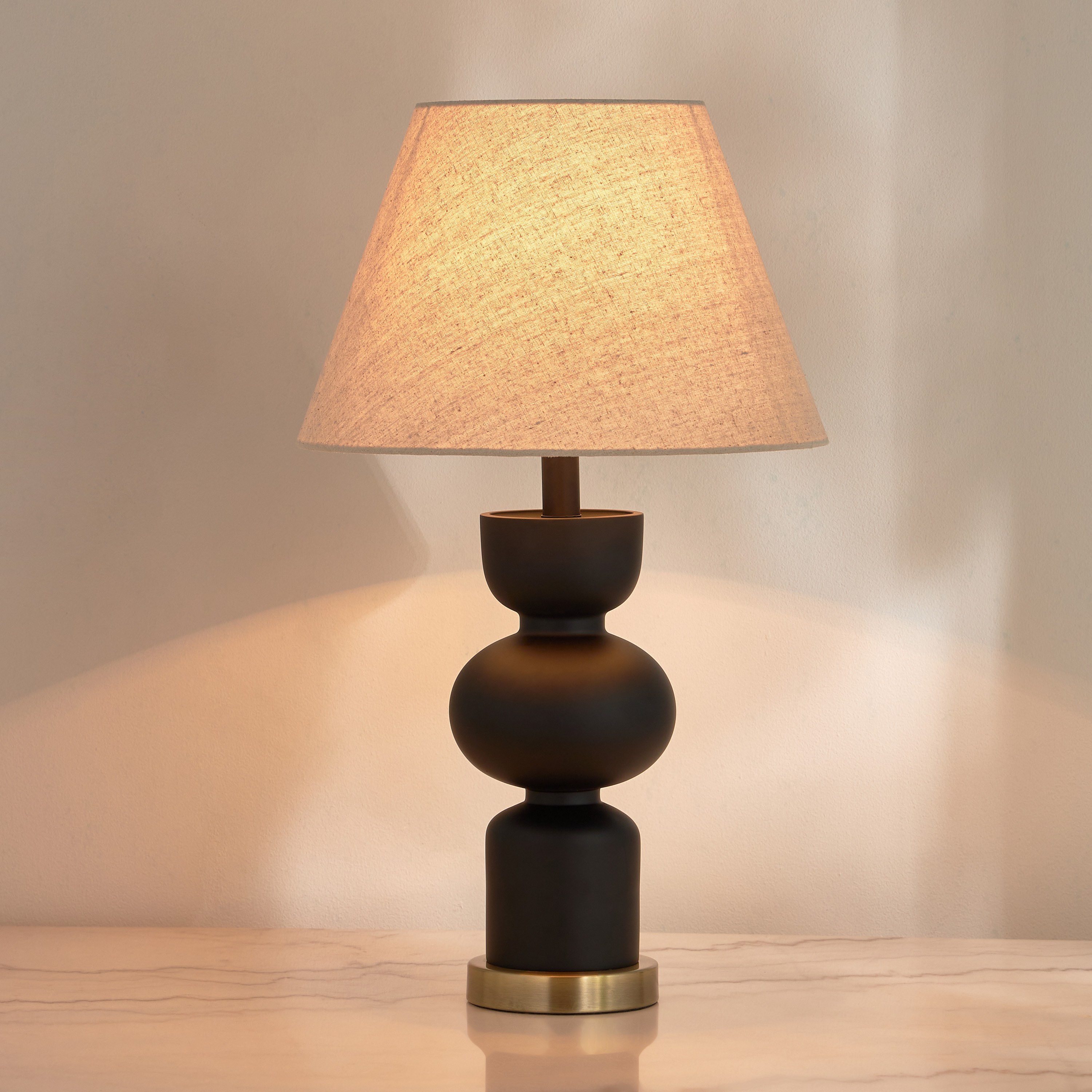 Resin table store lamp