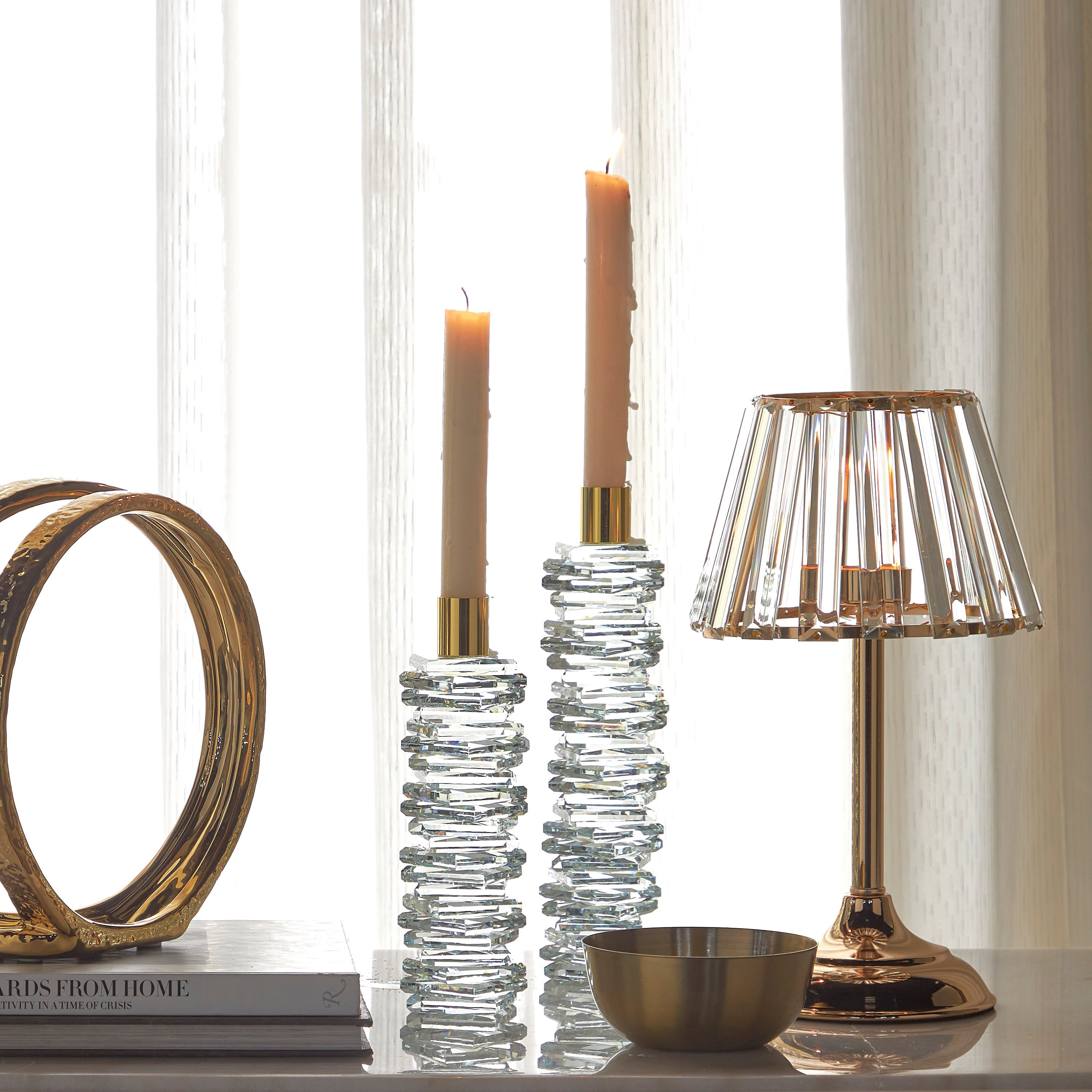 Crust Taper Candleholder-household-decor-candleholdersandlanterns-image-4