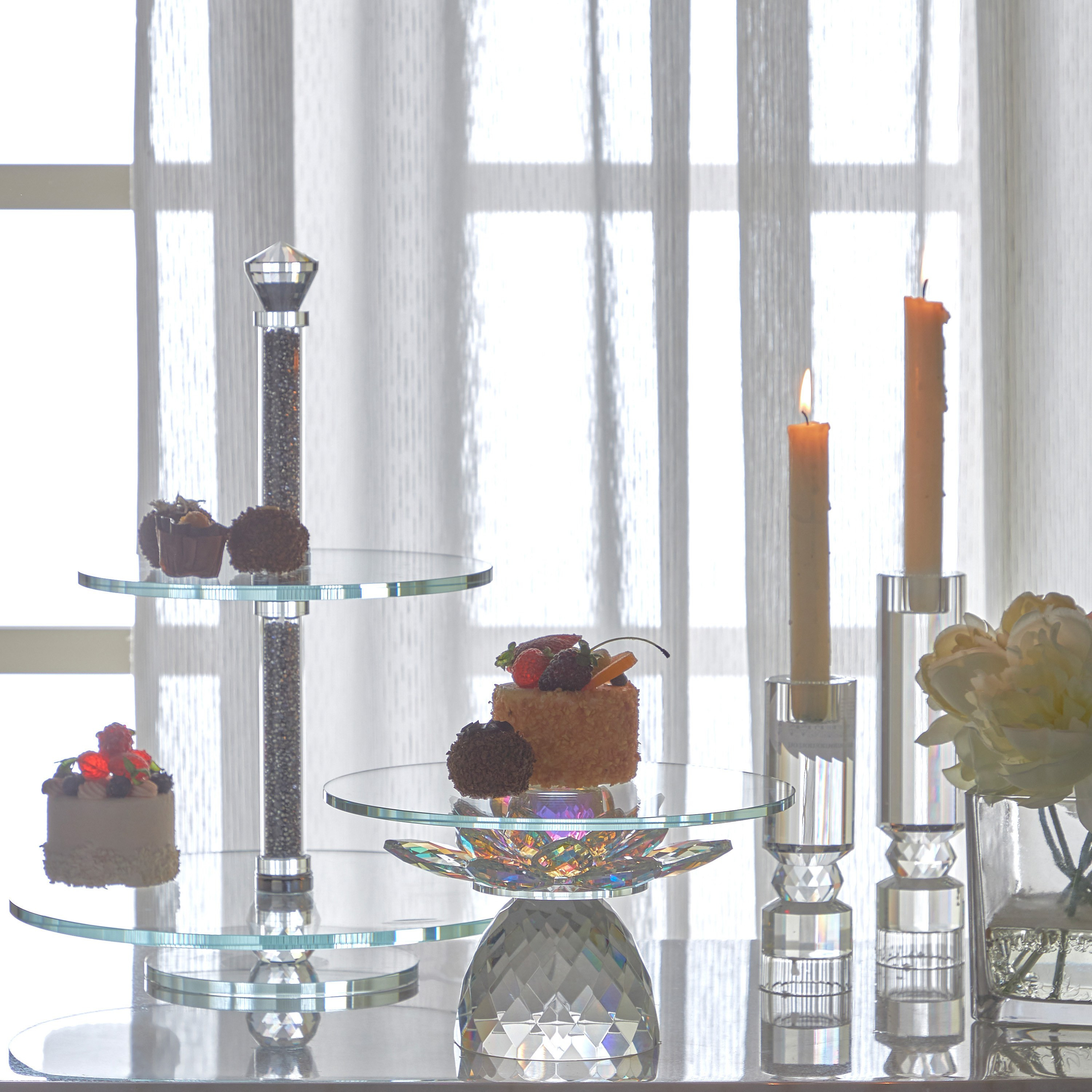 Arras Cake Stand - 14 cm-household-dining-serveware-cakestands-image-4