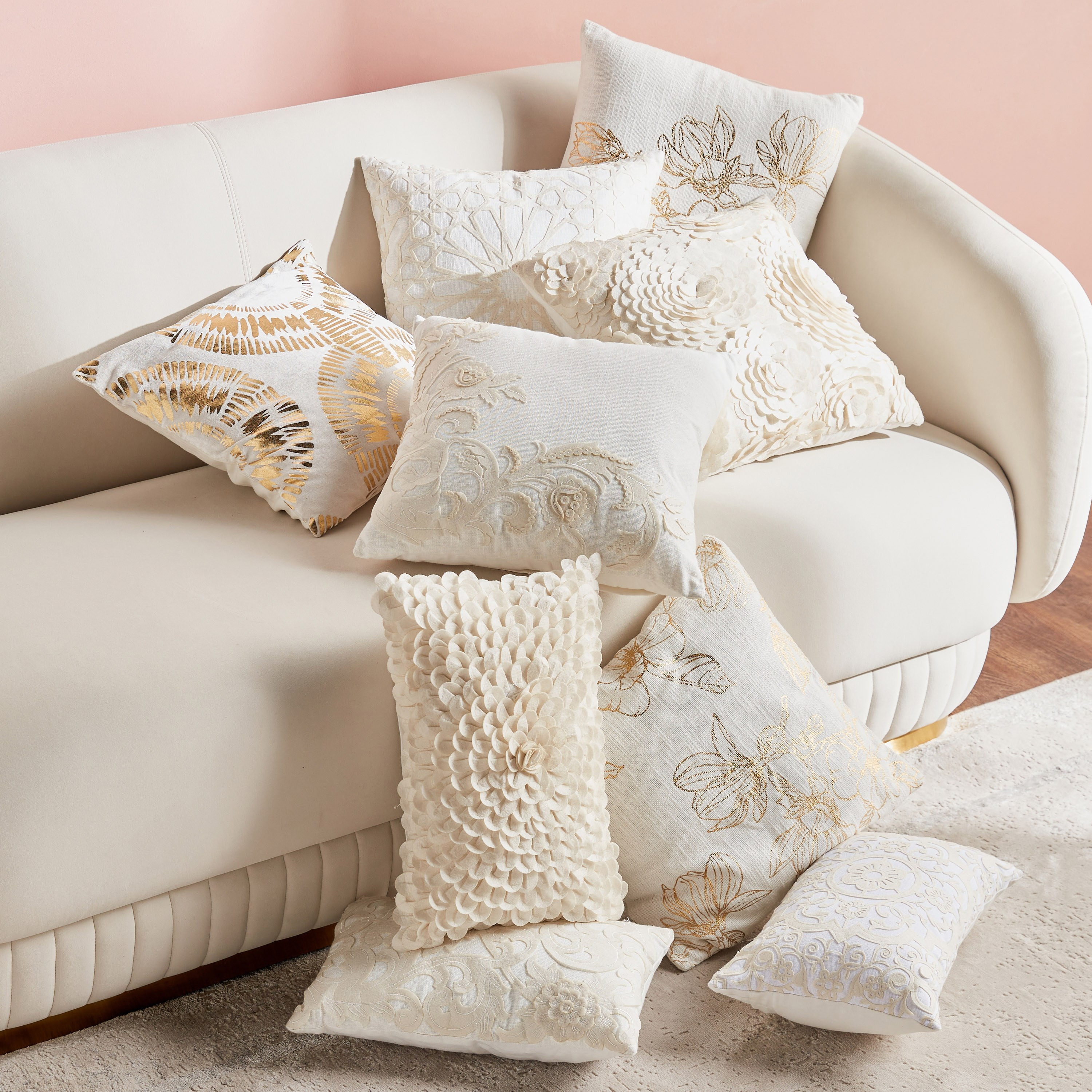 Sephine 2-Piece Cushion Cover Set - 45x45 cm-household-cushionsandthrows-cushioncovers-image-5