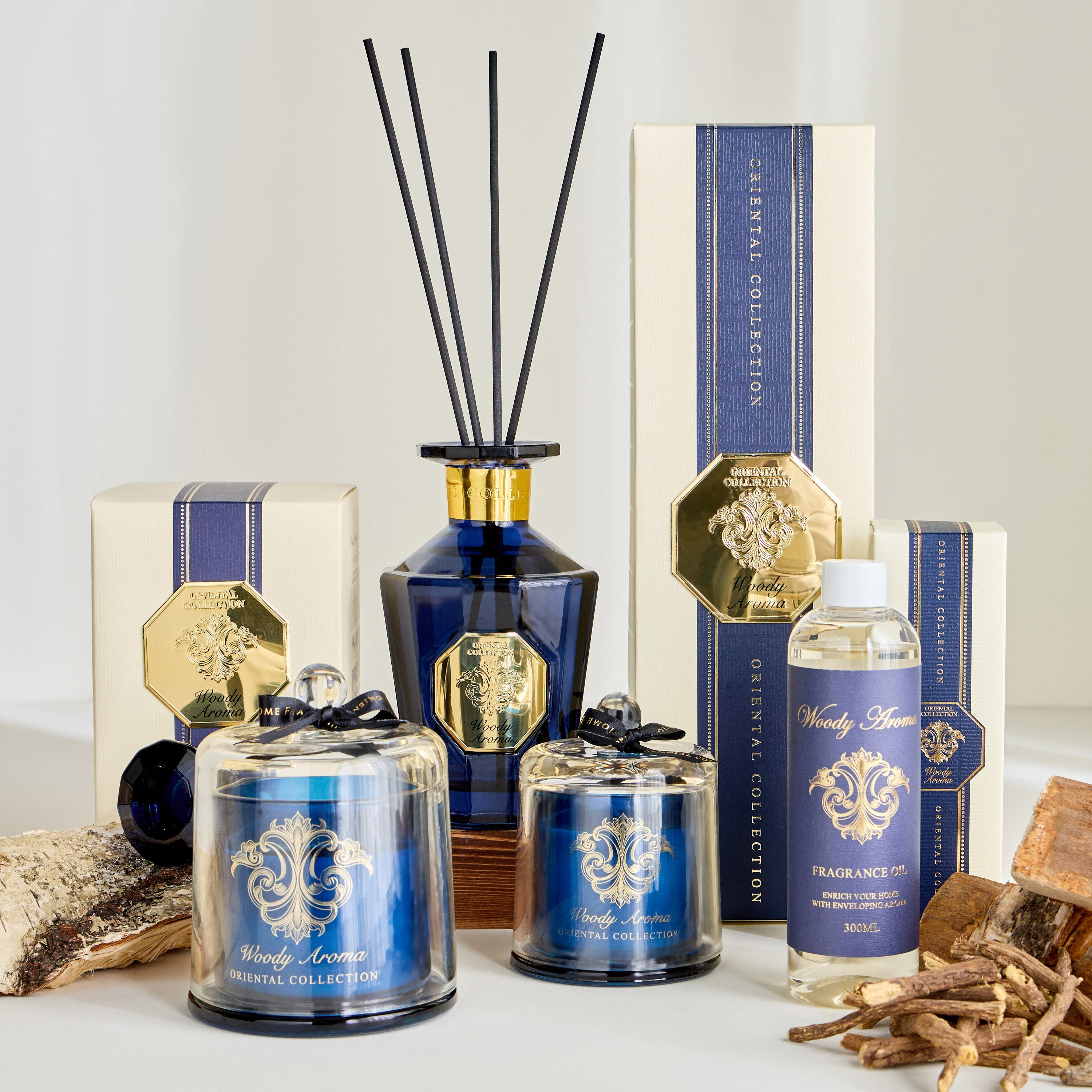 Oriental Woody Aroma Reed Diffuser - 500 ml-household-homefragrance-reeddiffusers-image-4