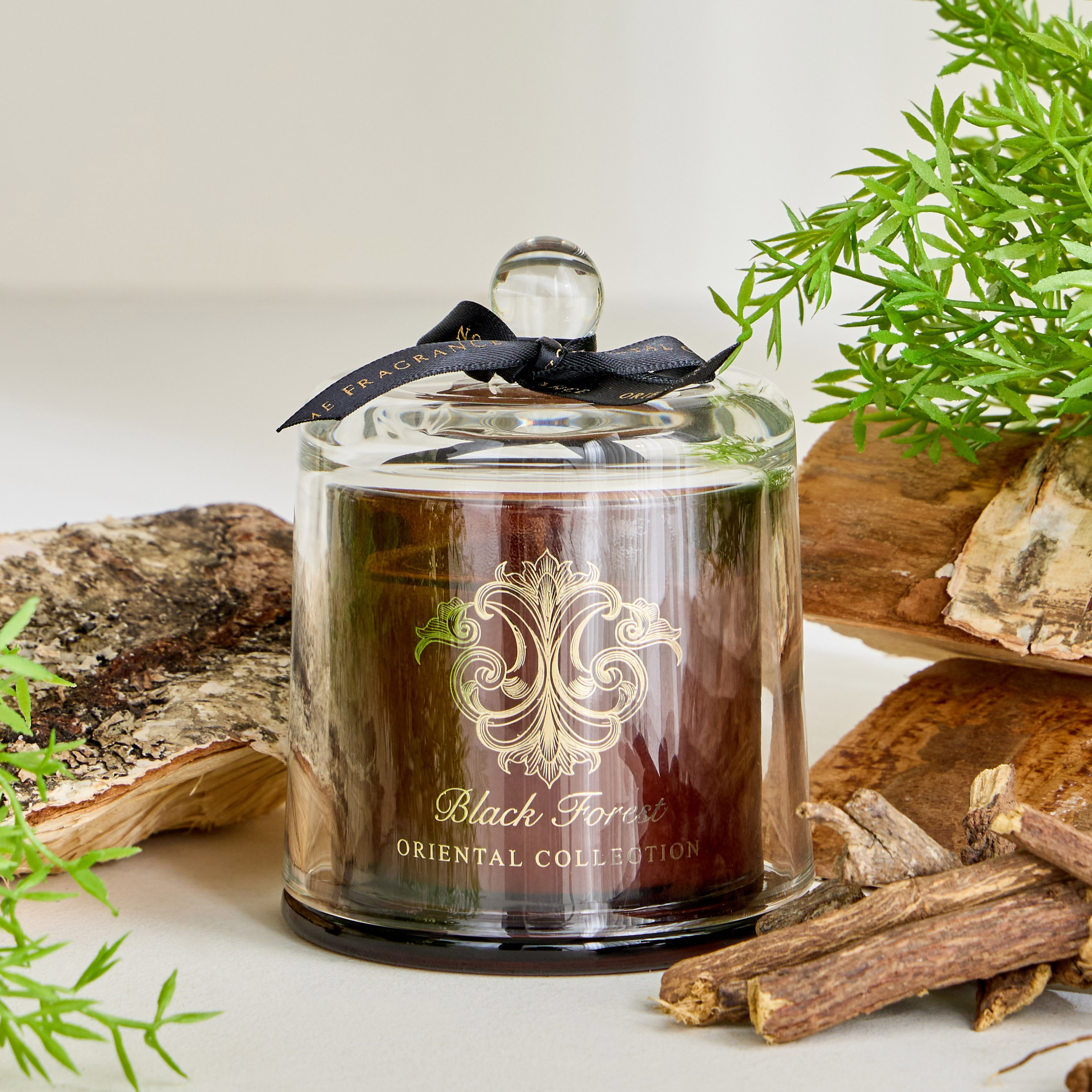Oriental Black Forest Scented Jar Candle - 20 h