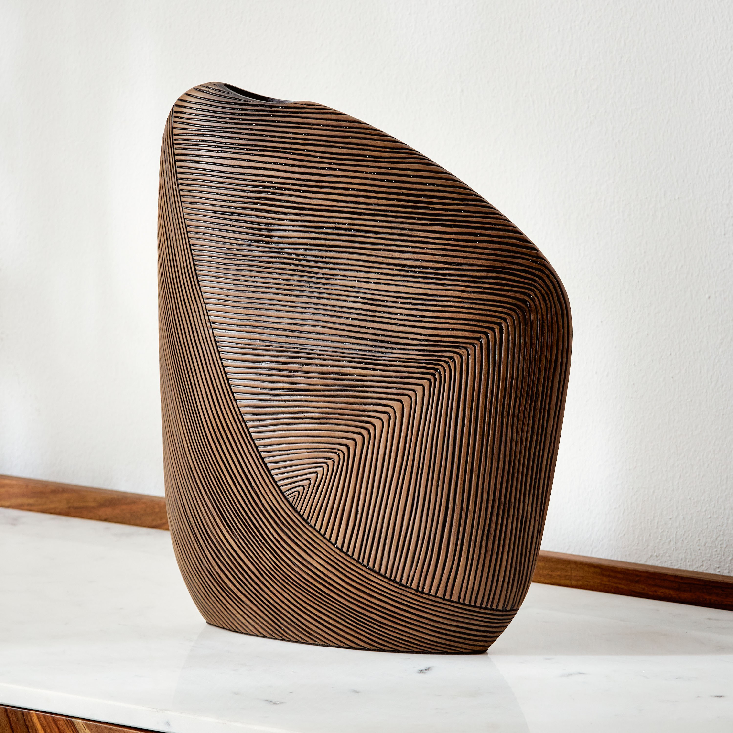 Shop Umber Vase - 36 cm Online | Home Centre Qatar